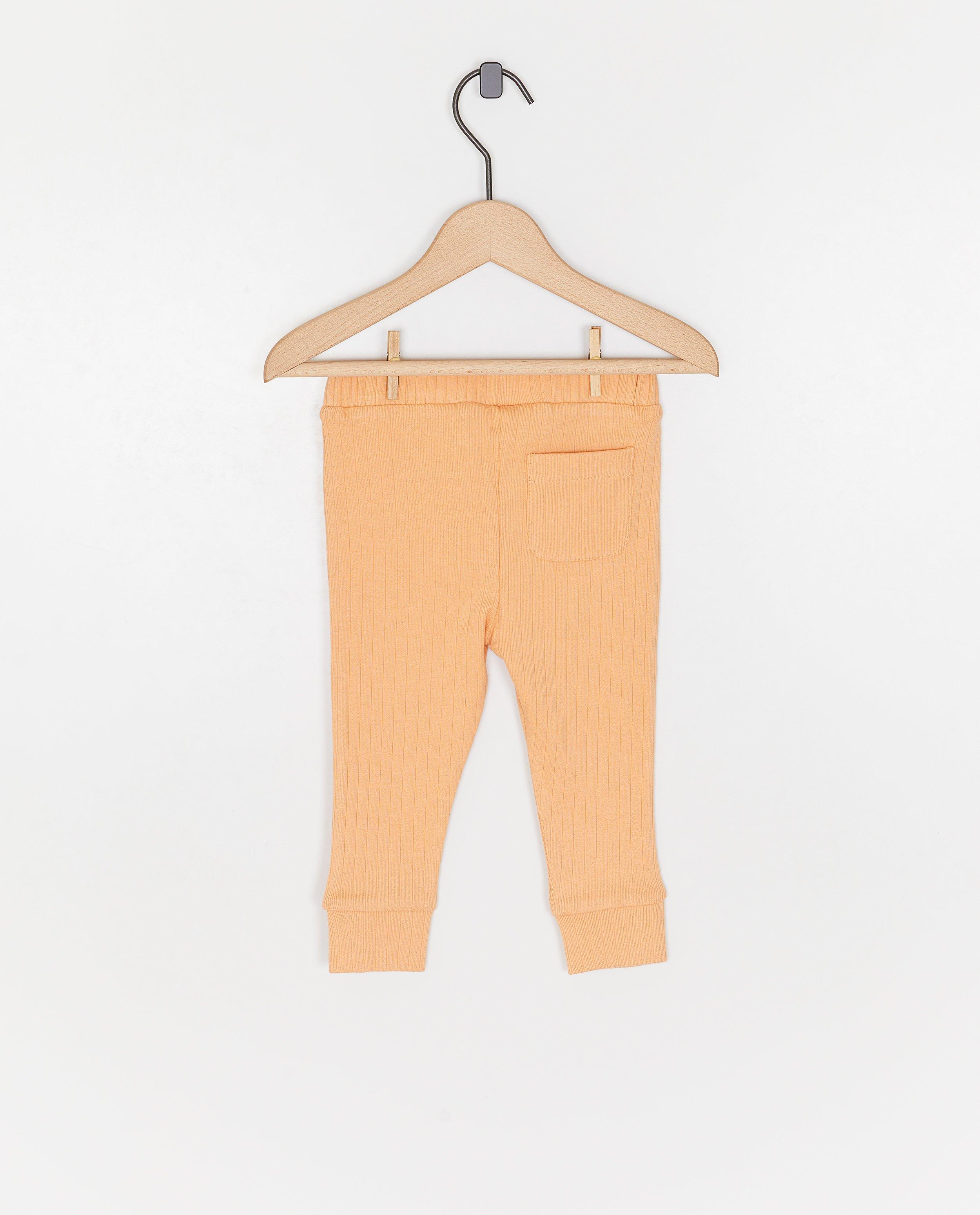 Leggings - Legging met fijne rib