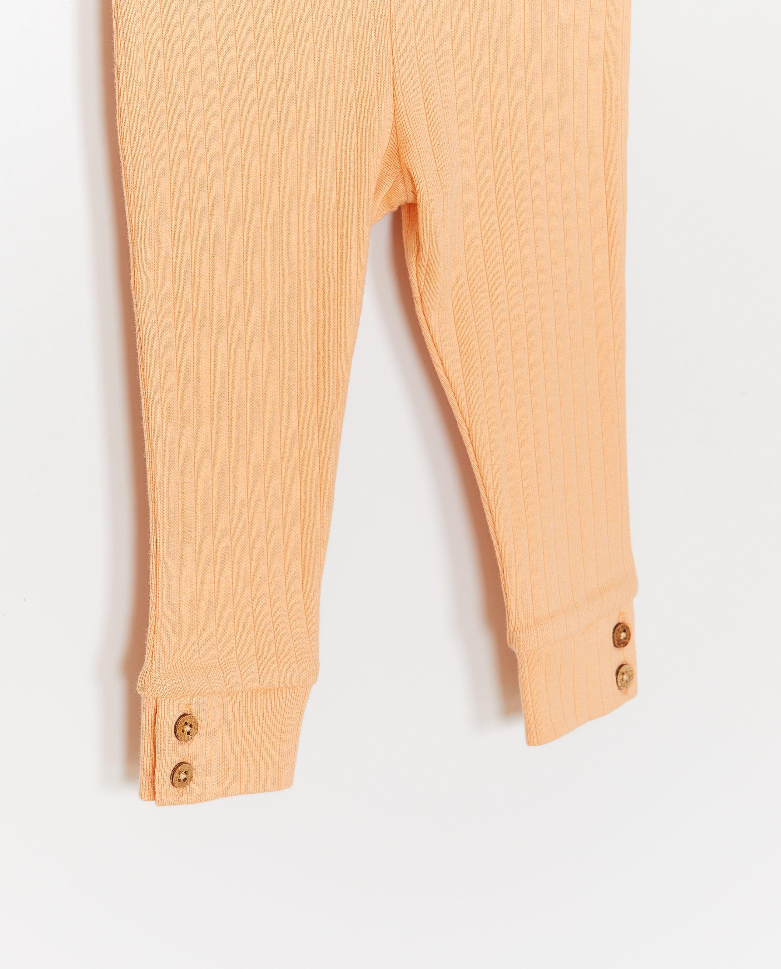 Leggings - Legging met fijne rib