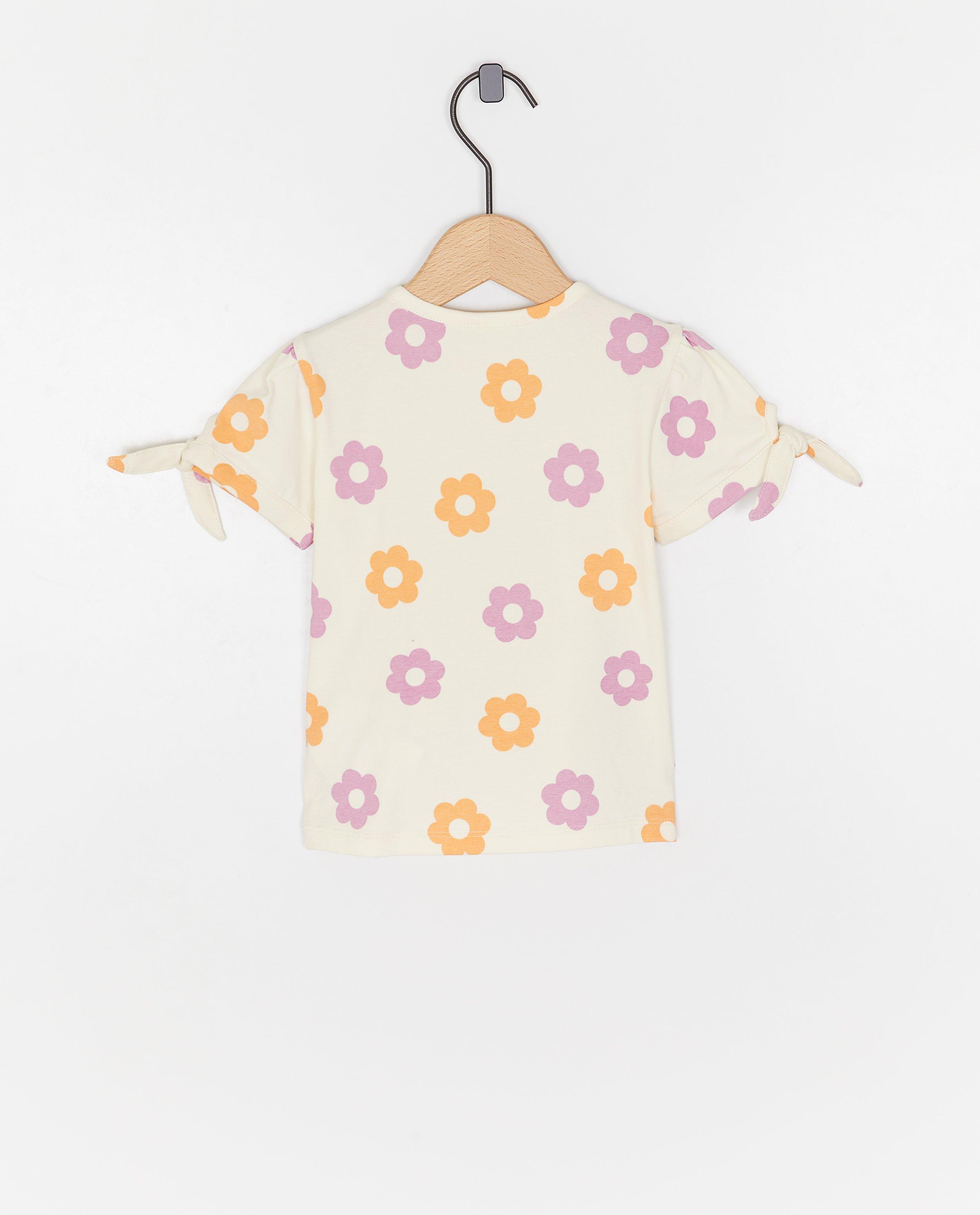 T-shirts - T-shirt met bloemenprint