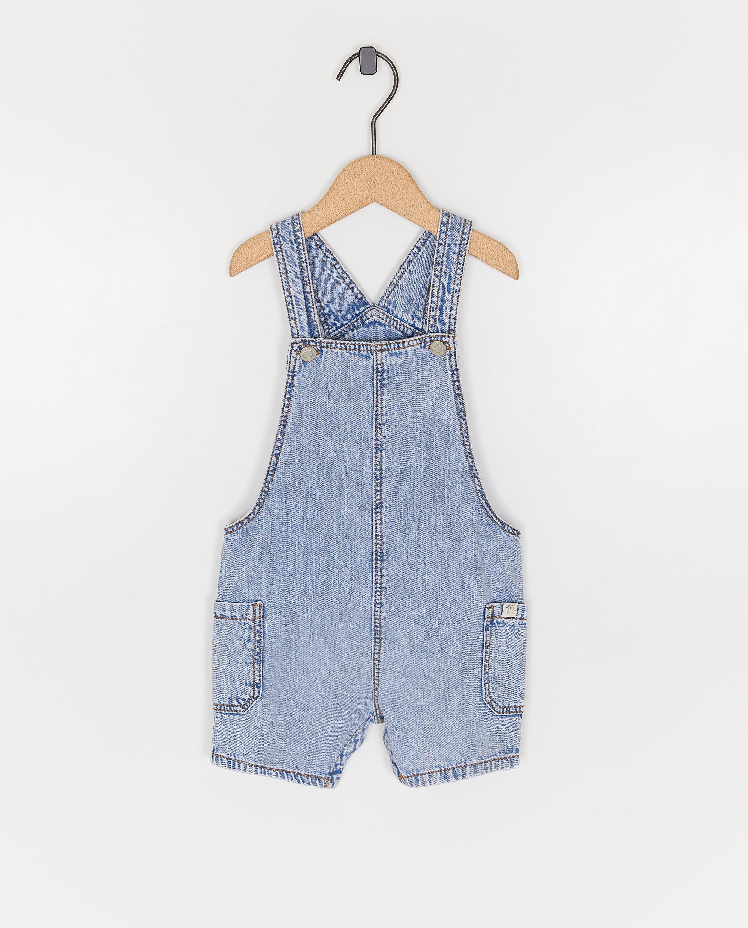 Blauwe jeanssalopette - null - Bumba