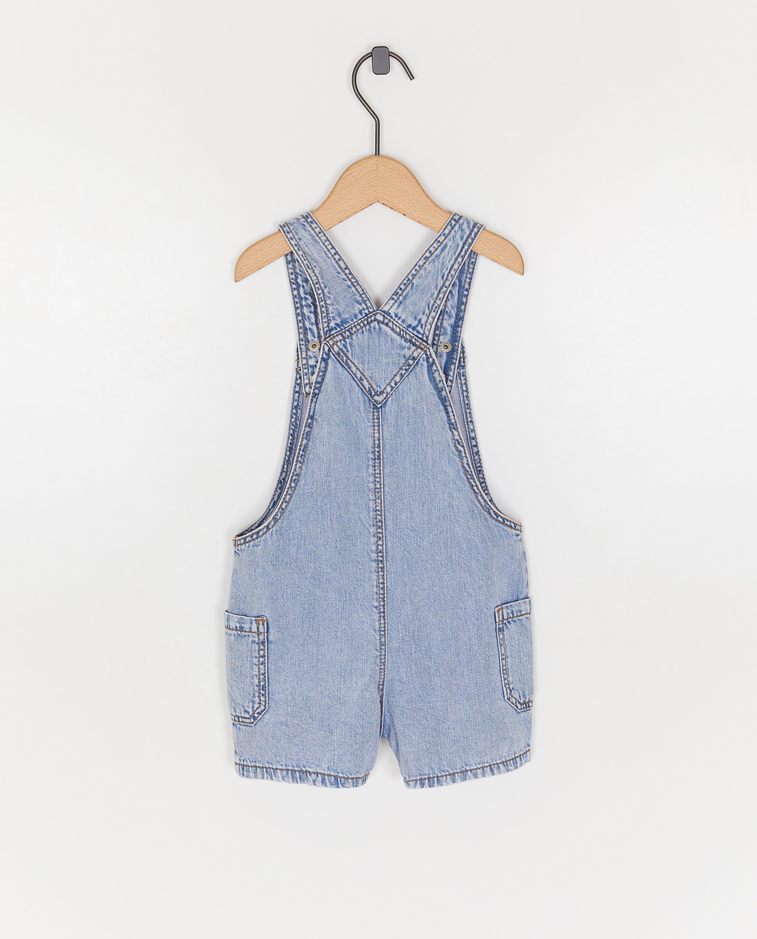 Shorten - Blauwe jeanssalopette