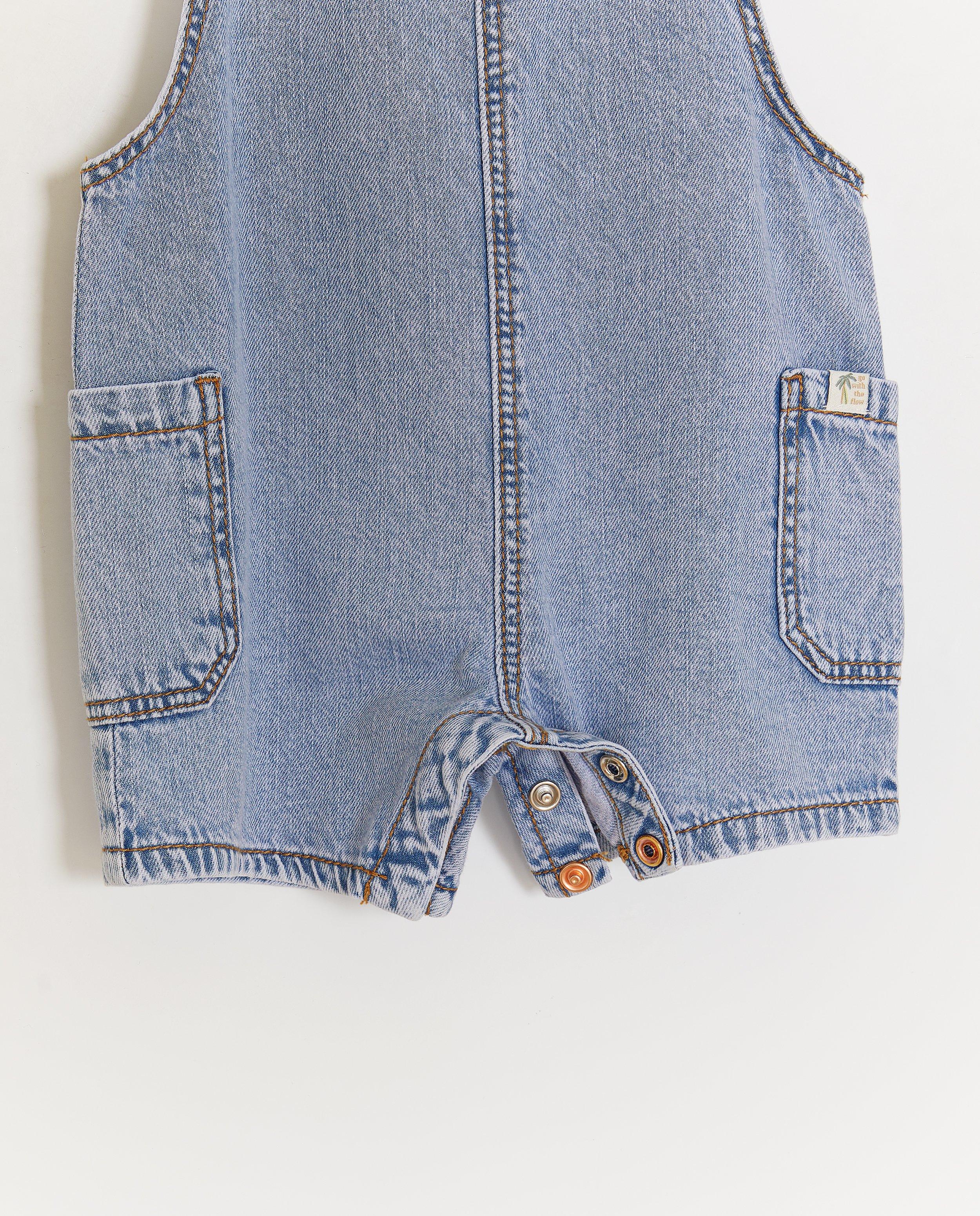 Shorten - Blauwe jeanssalopette