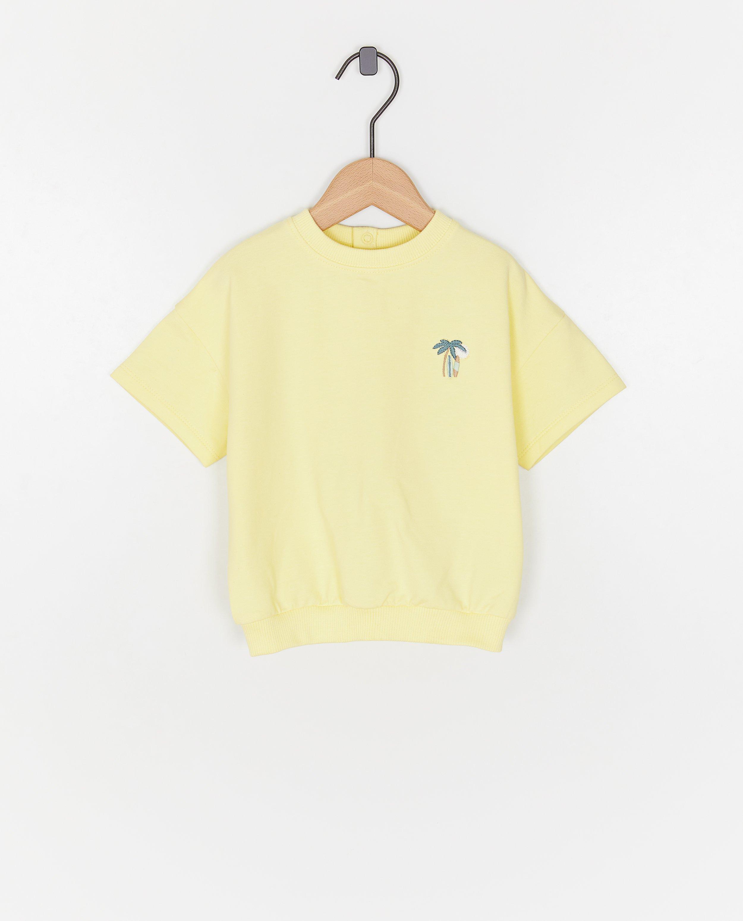 T-shirt avec imprimé palmier - null - Bumba