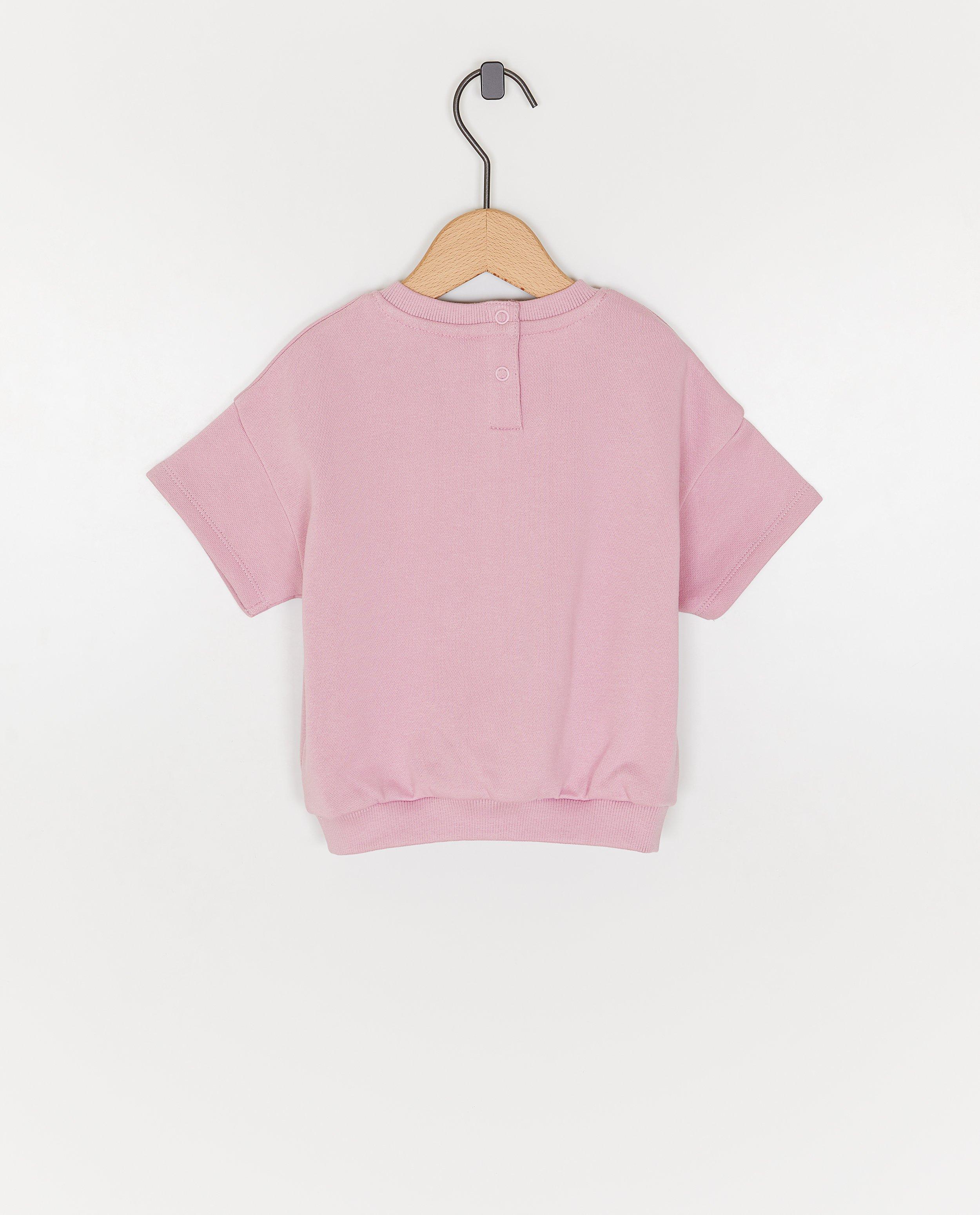 T-shirts - T-shirt van sweatstof