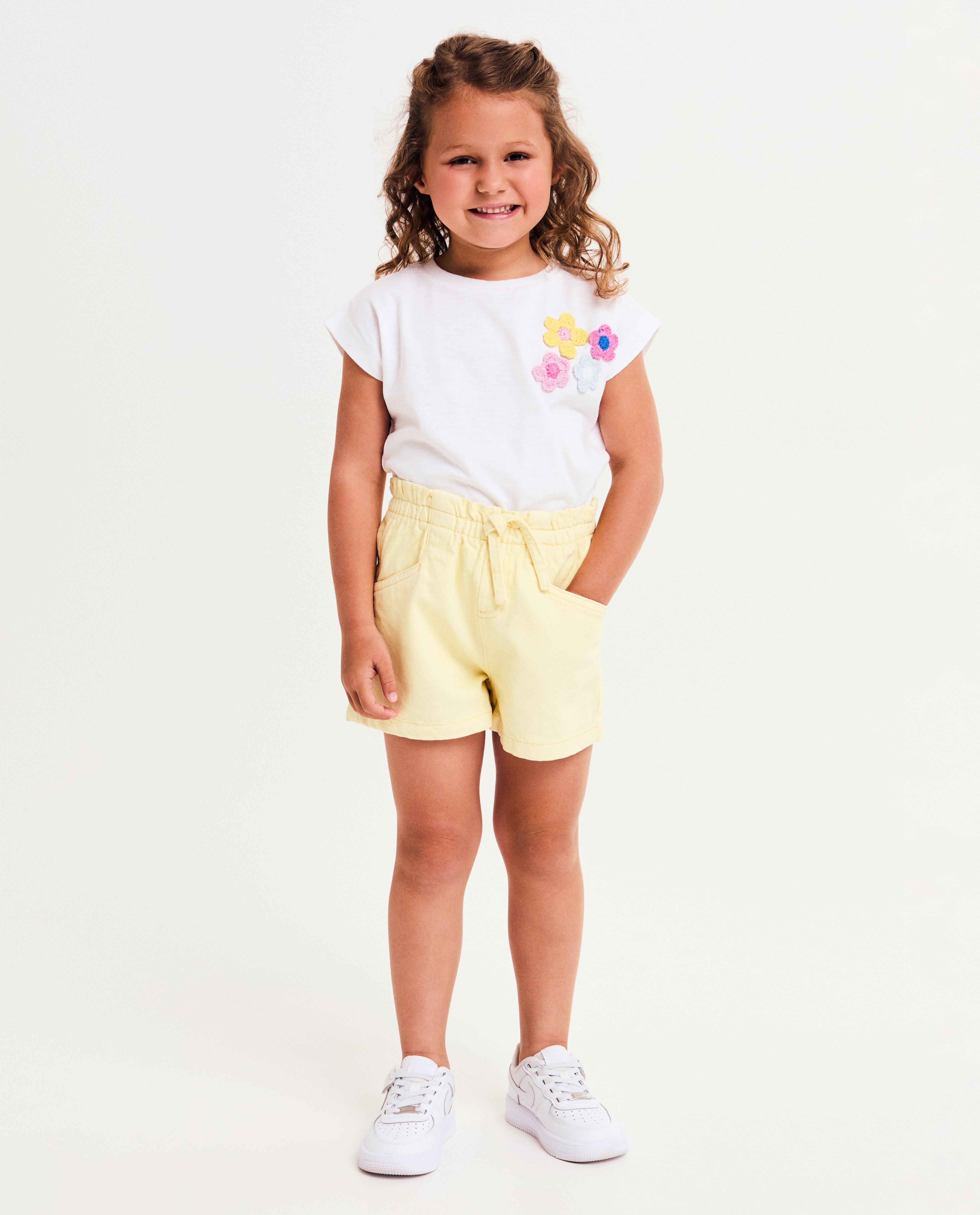 Short en jeans jaune - null - Milla Star