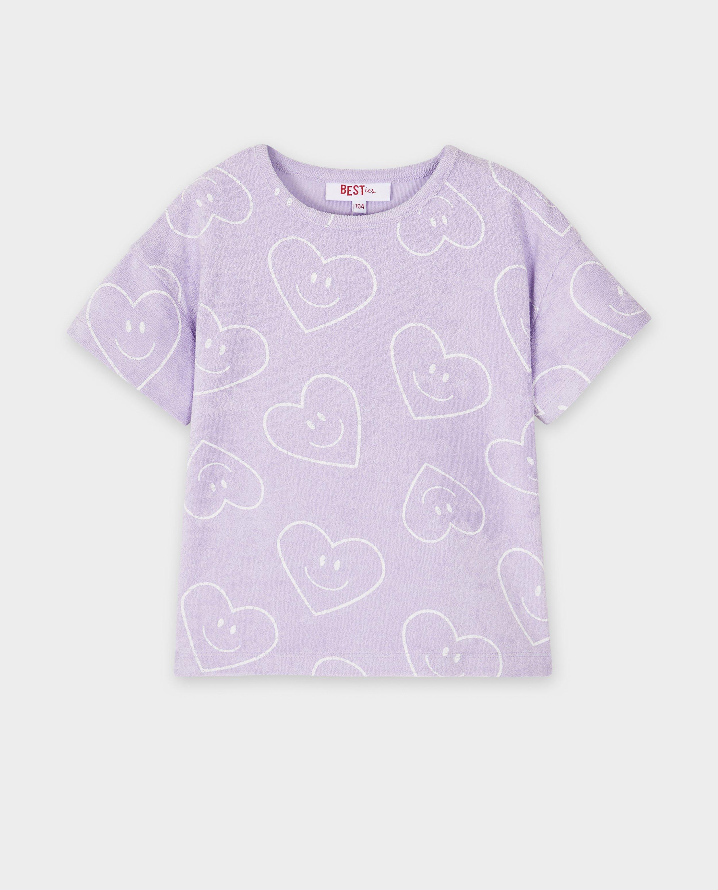 T-shirts - T-shirt met hartjesprint