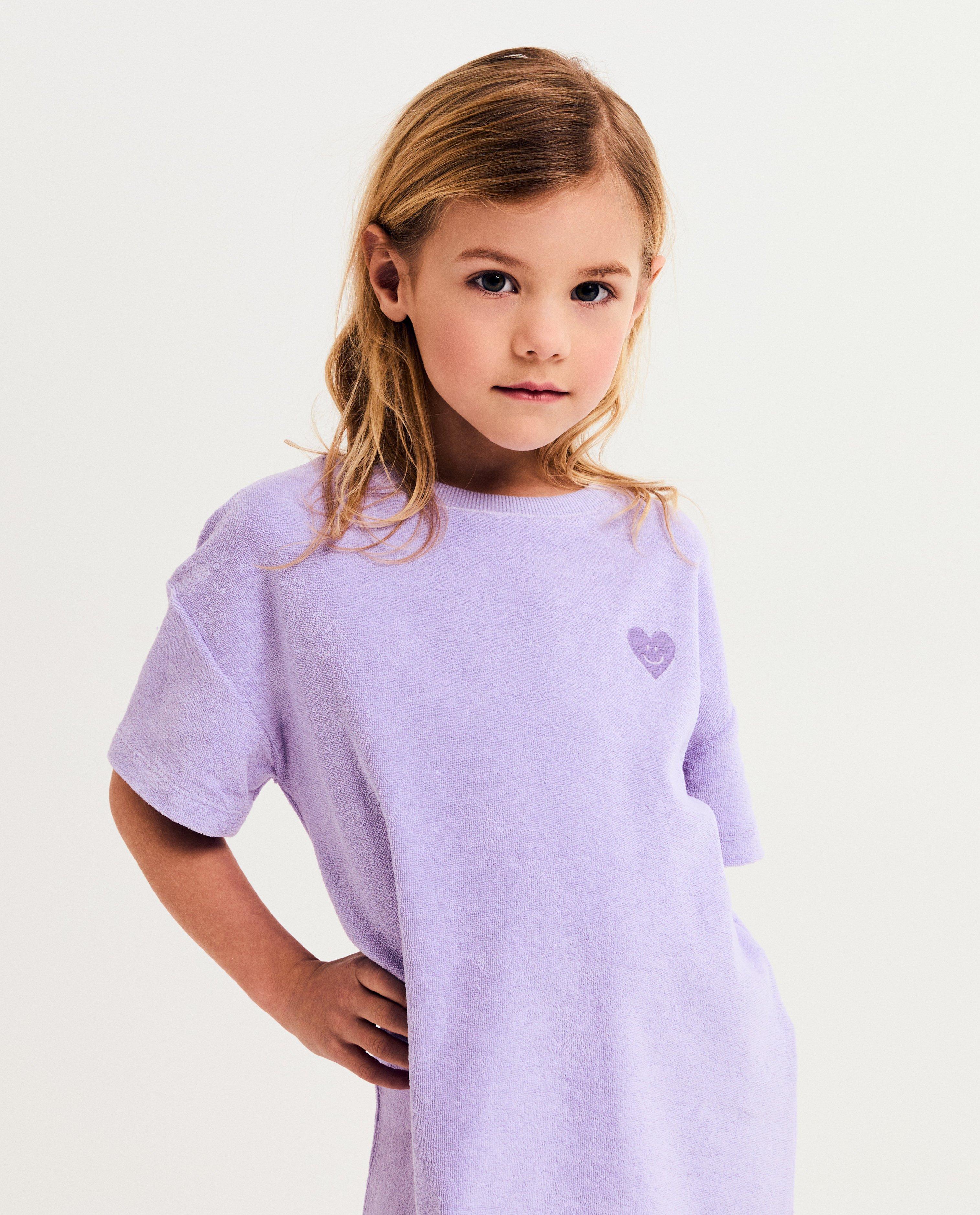 Kleedjes - T-shirtjurk van badstof