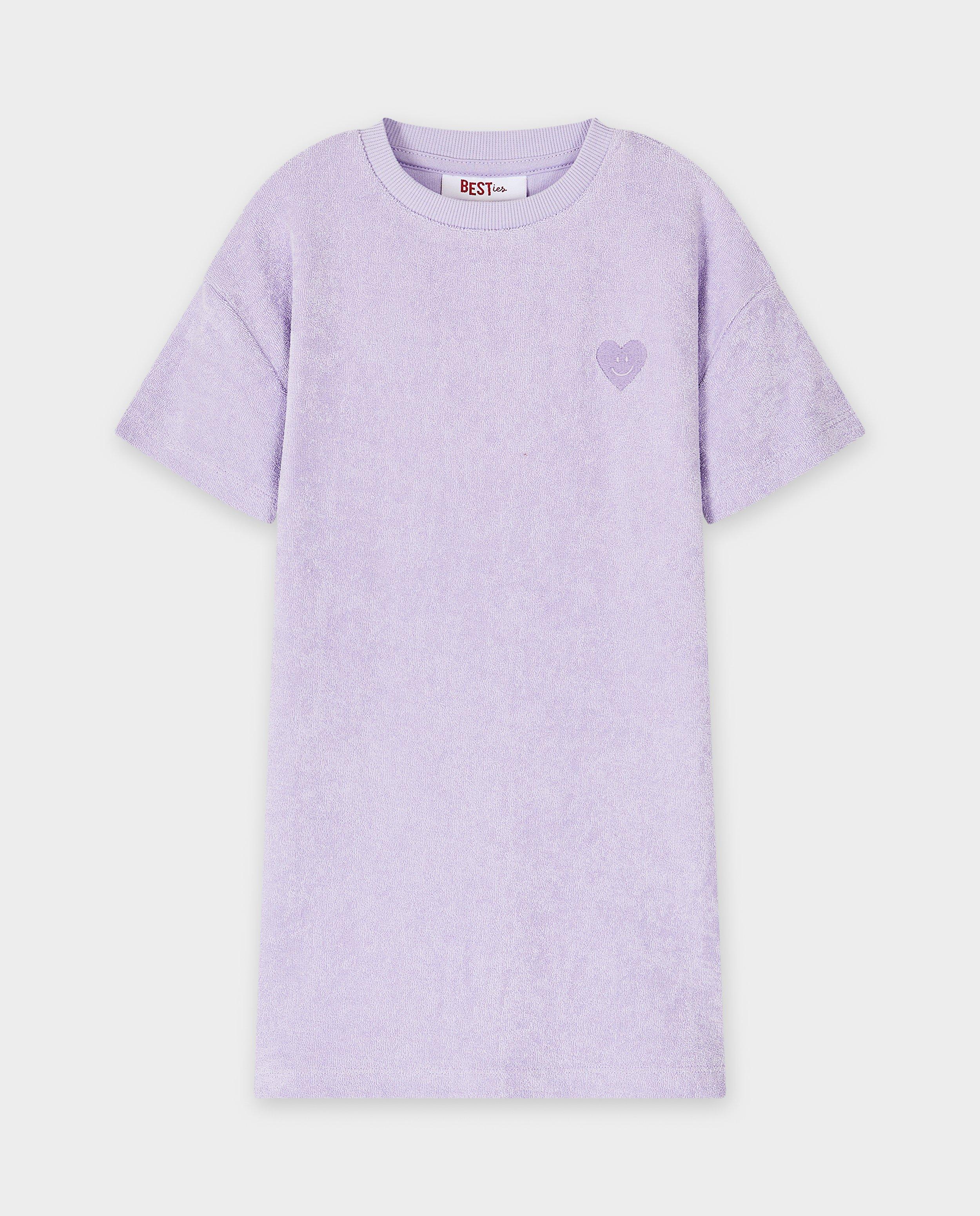 Kleedjes - T-shirtjurk van badstof
