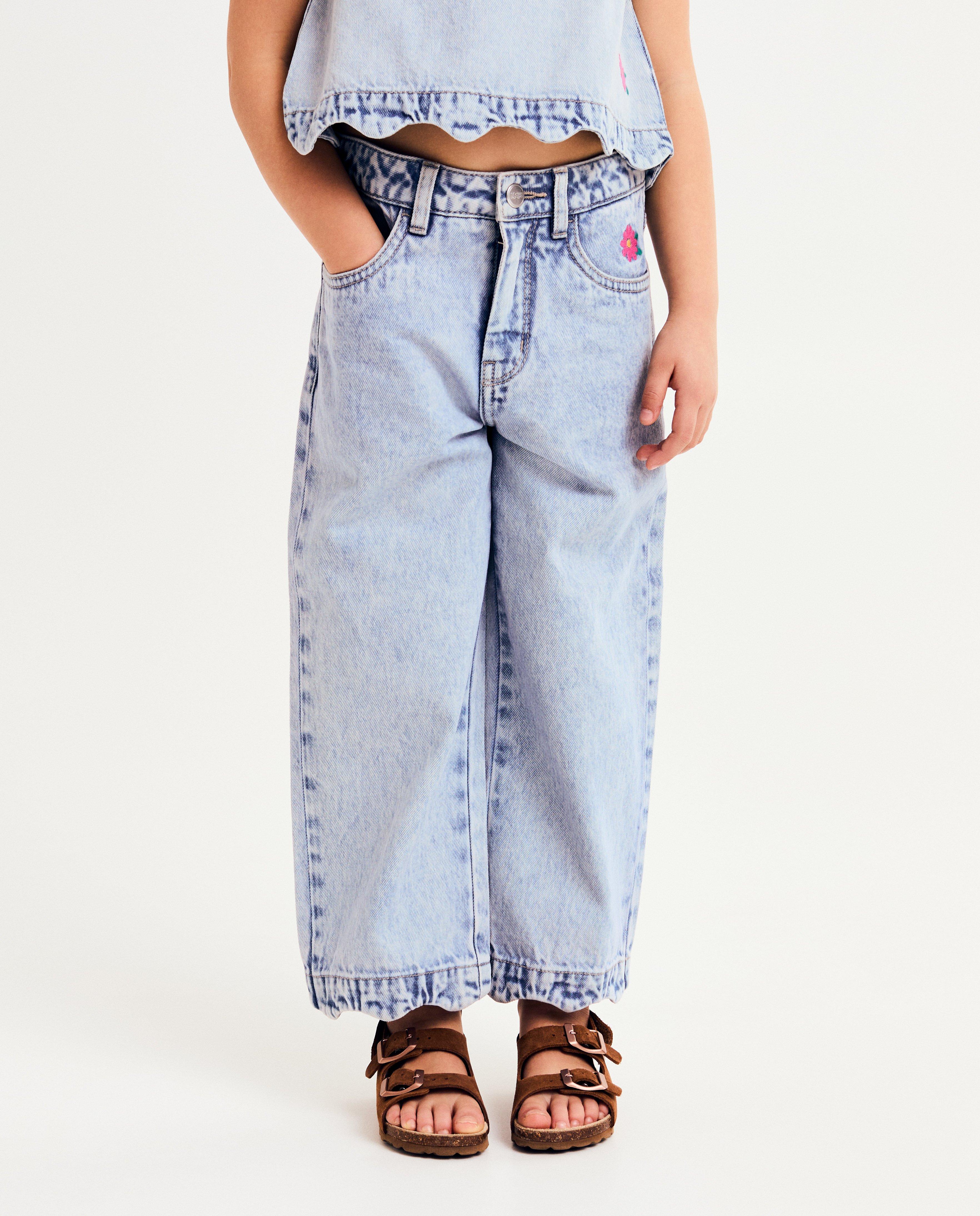 Jeans - Lichtblauwe jeans, straight fit