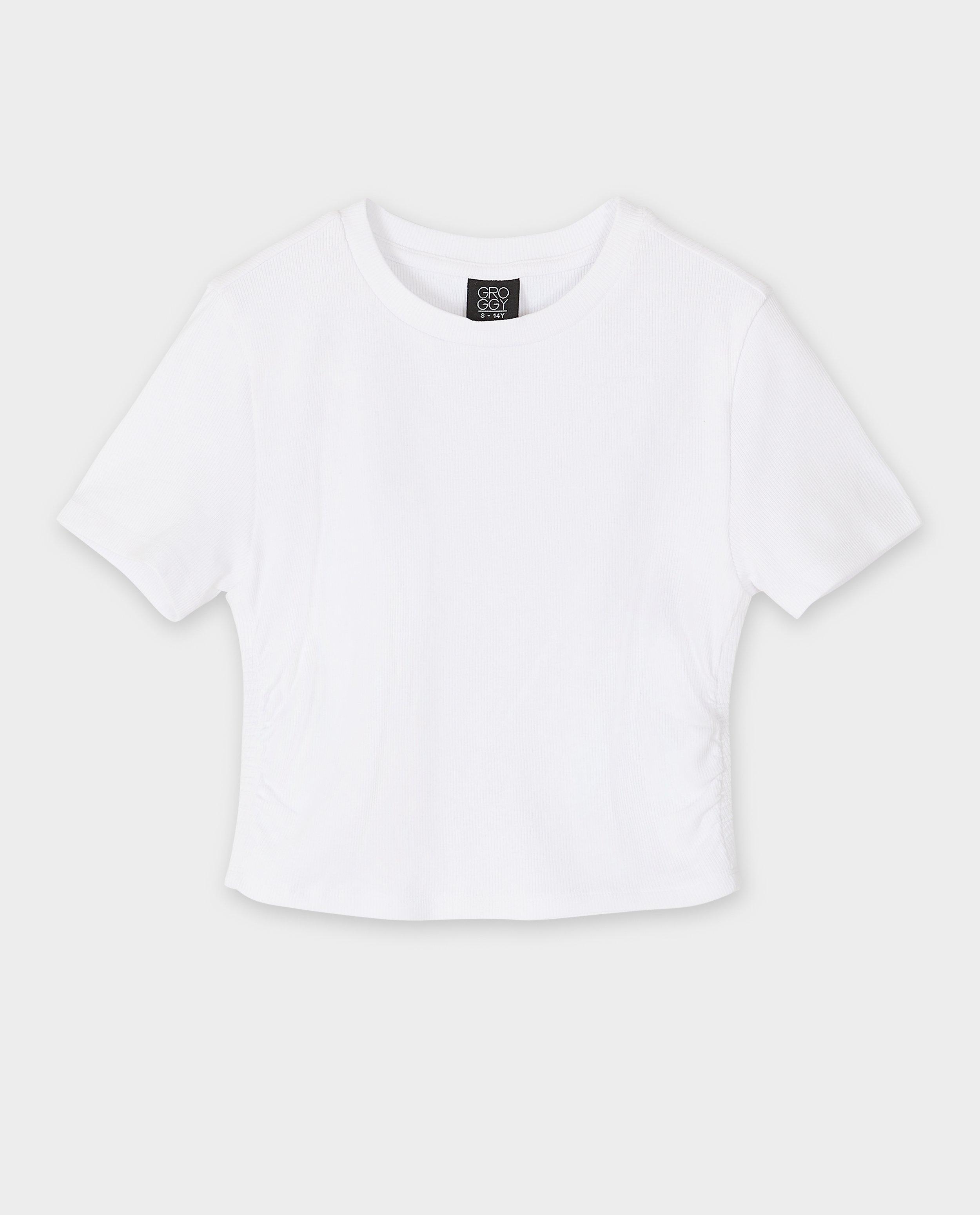 T-shirts - T-shirt met fronsjes
