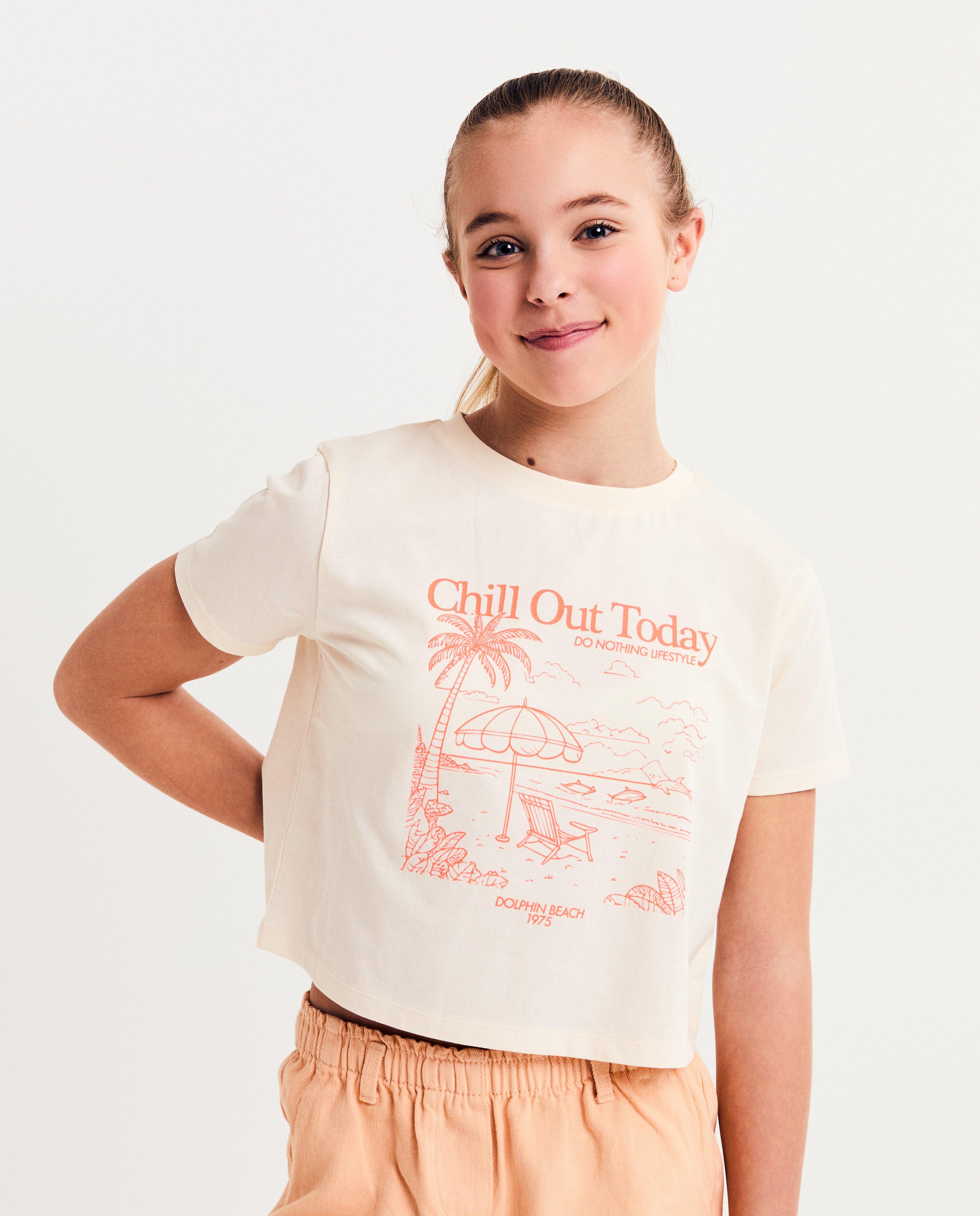 T-shirt met print