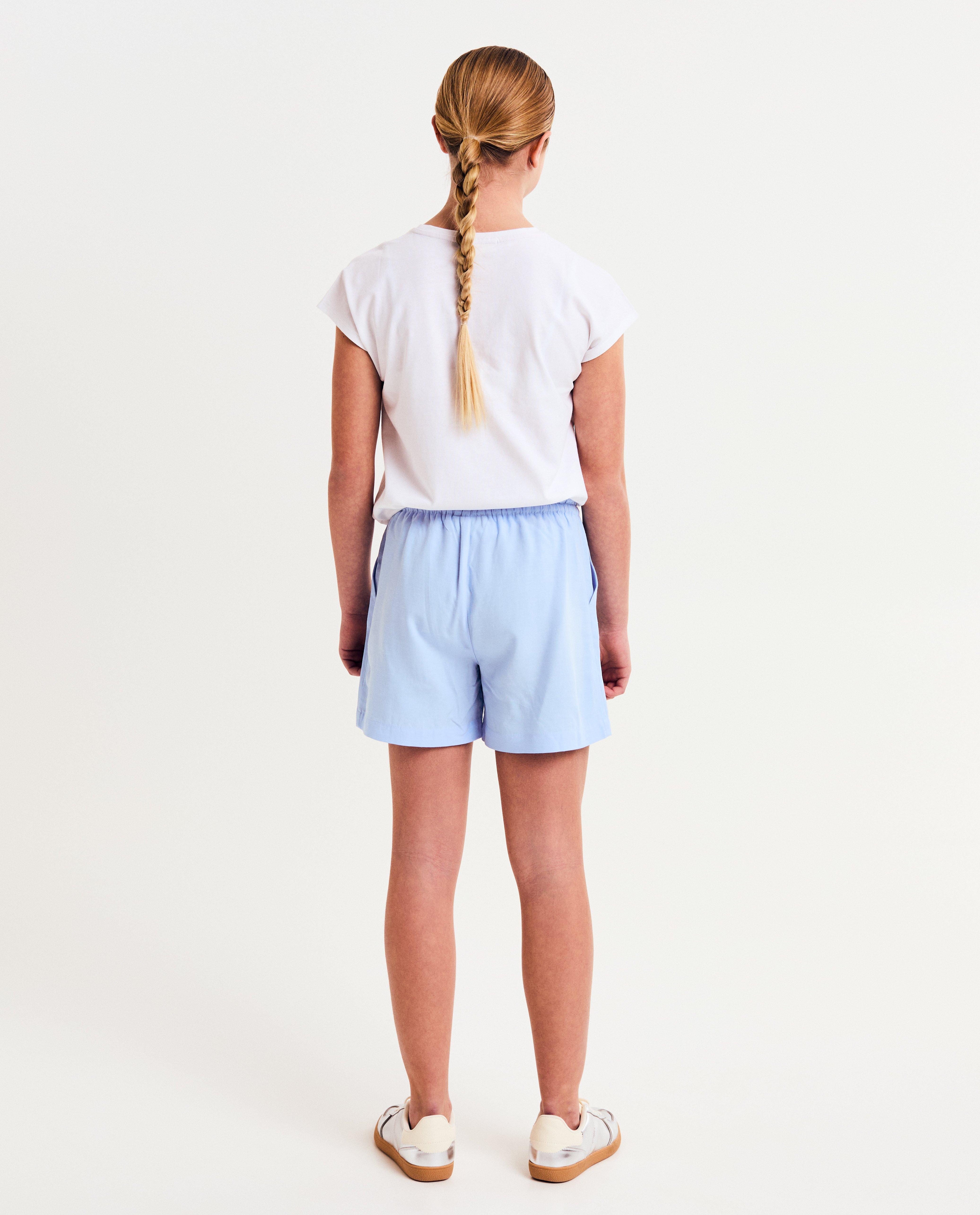 Shorten - Lichtblauwe short met LENZING™ ECOVERO™ viscose, 128-164