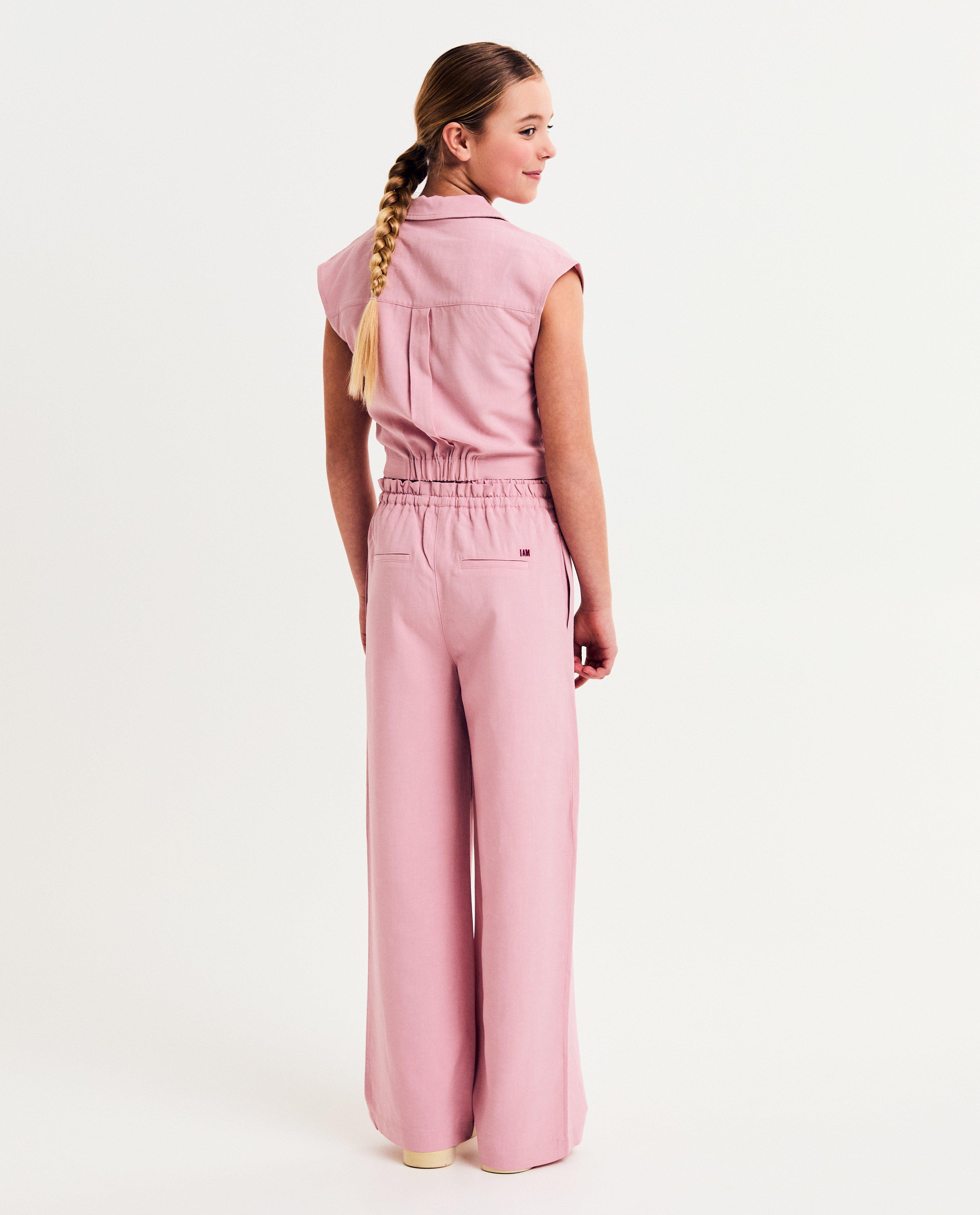 Broek met LENZING&trade; ECOVERO&trade; Viscose, 128-164 - Product Detail - lila - afbeelding nummer 3