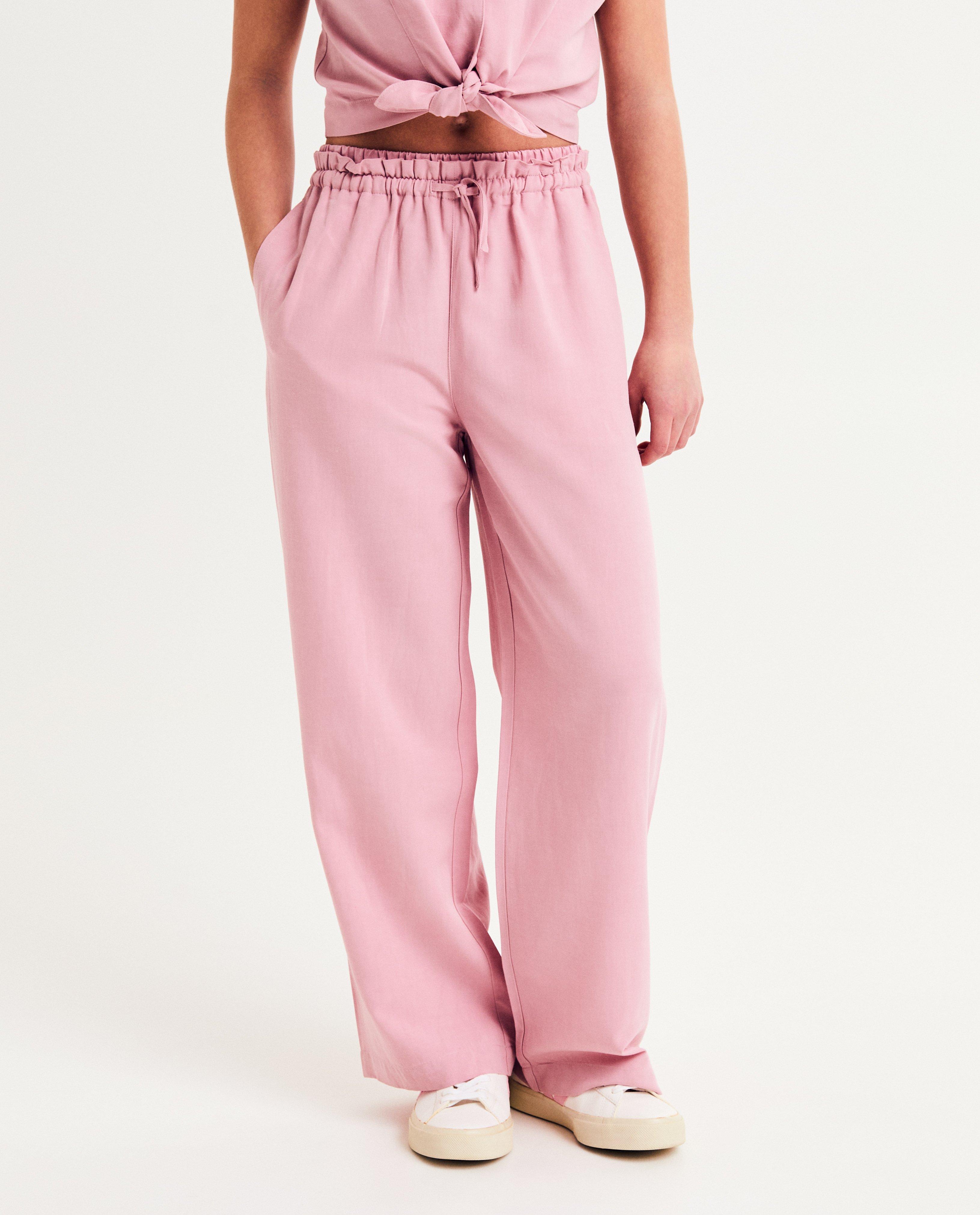 Broek met LENZING&trade; ECOVERO&trade; Viscose, 128-164 - Product Detail - lila - afbeelding nummer 4
