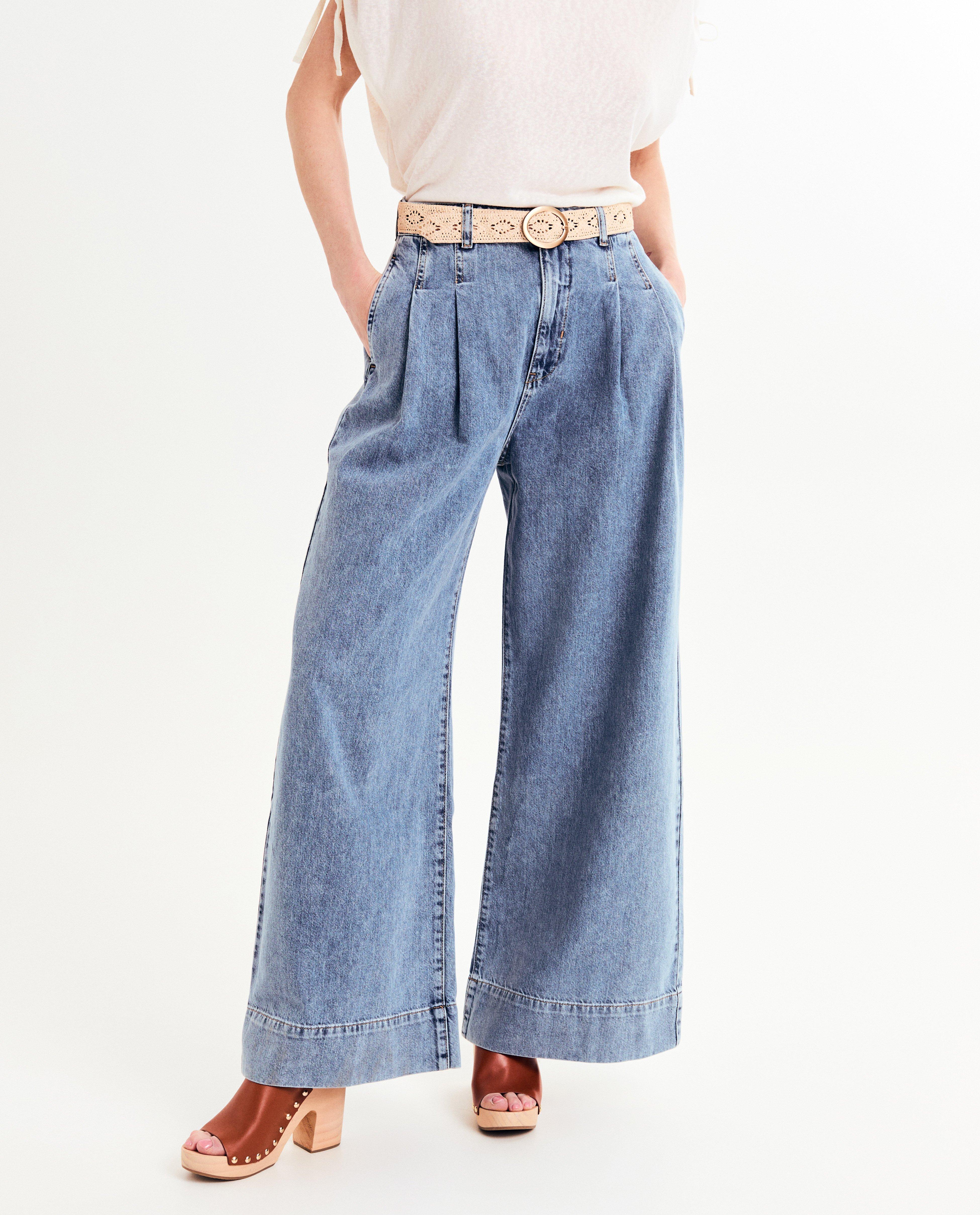 Jeans - Jean bleu clair, wide fit