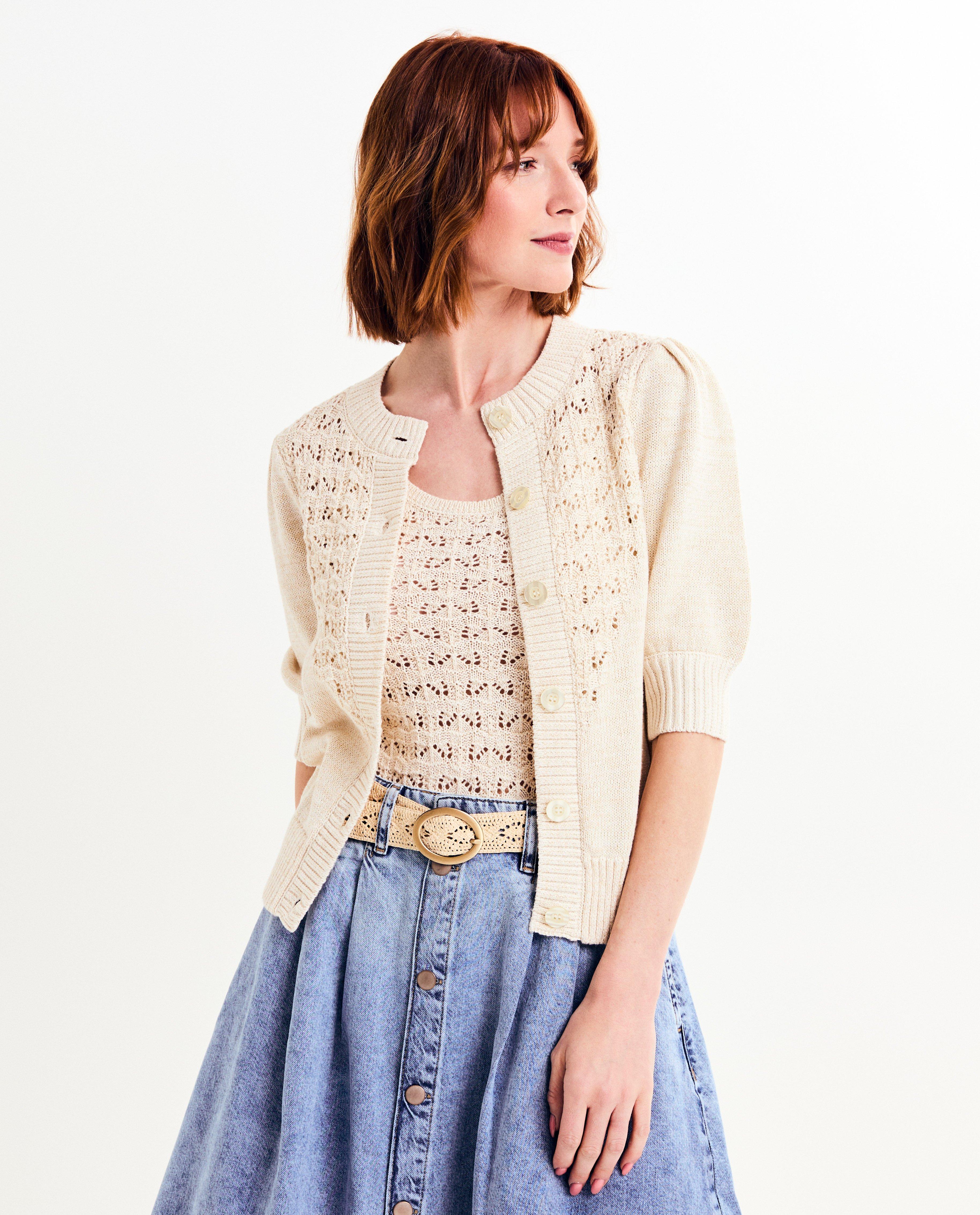 Cardigan - Cardigan met ajour