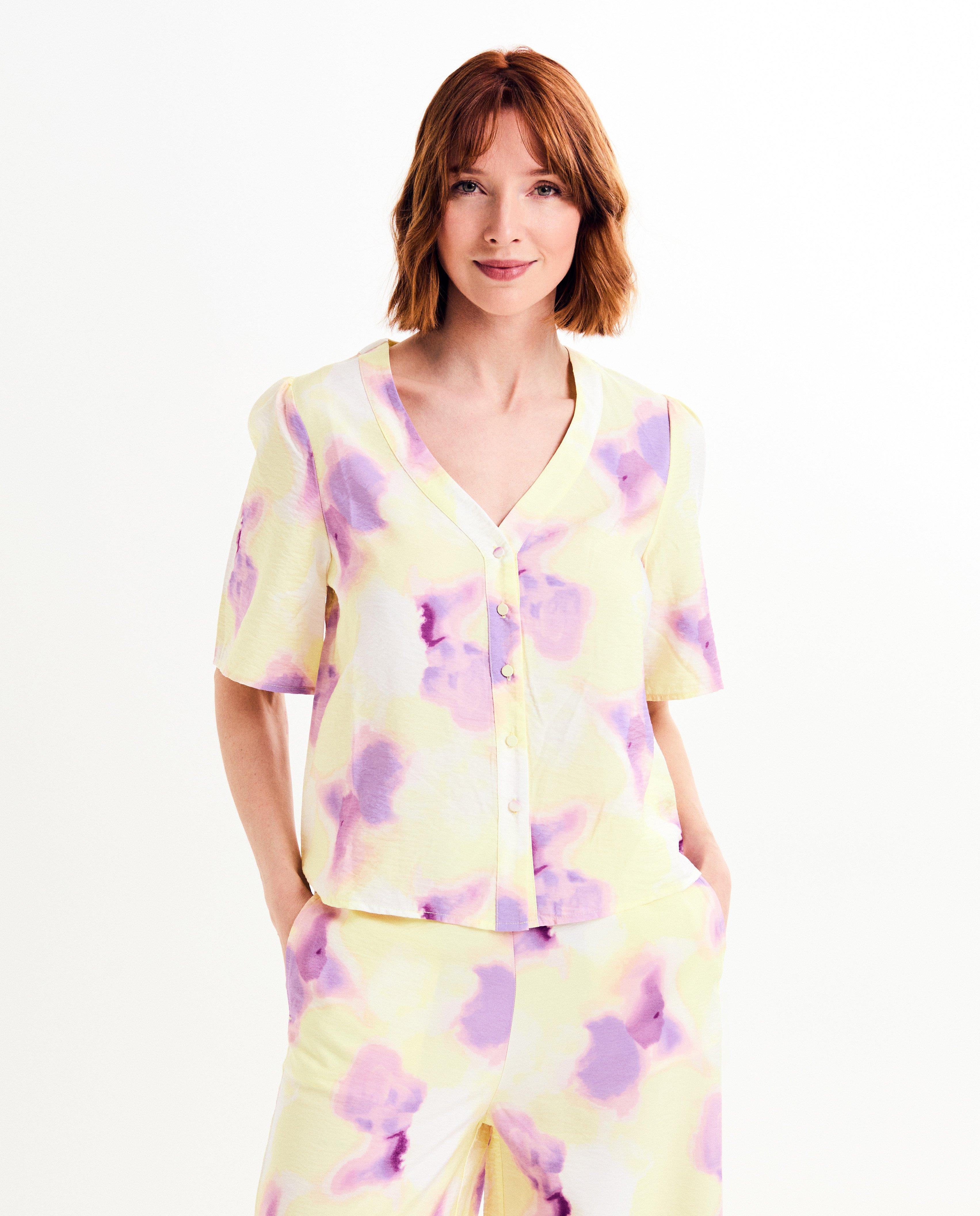 Chemises - Chemisier avec tie dye