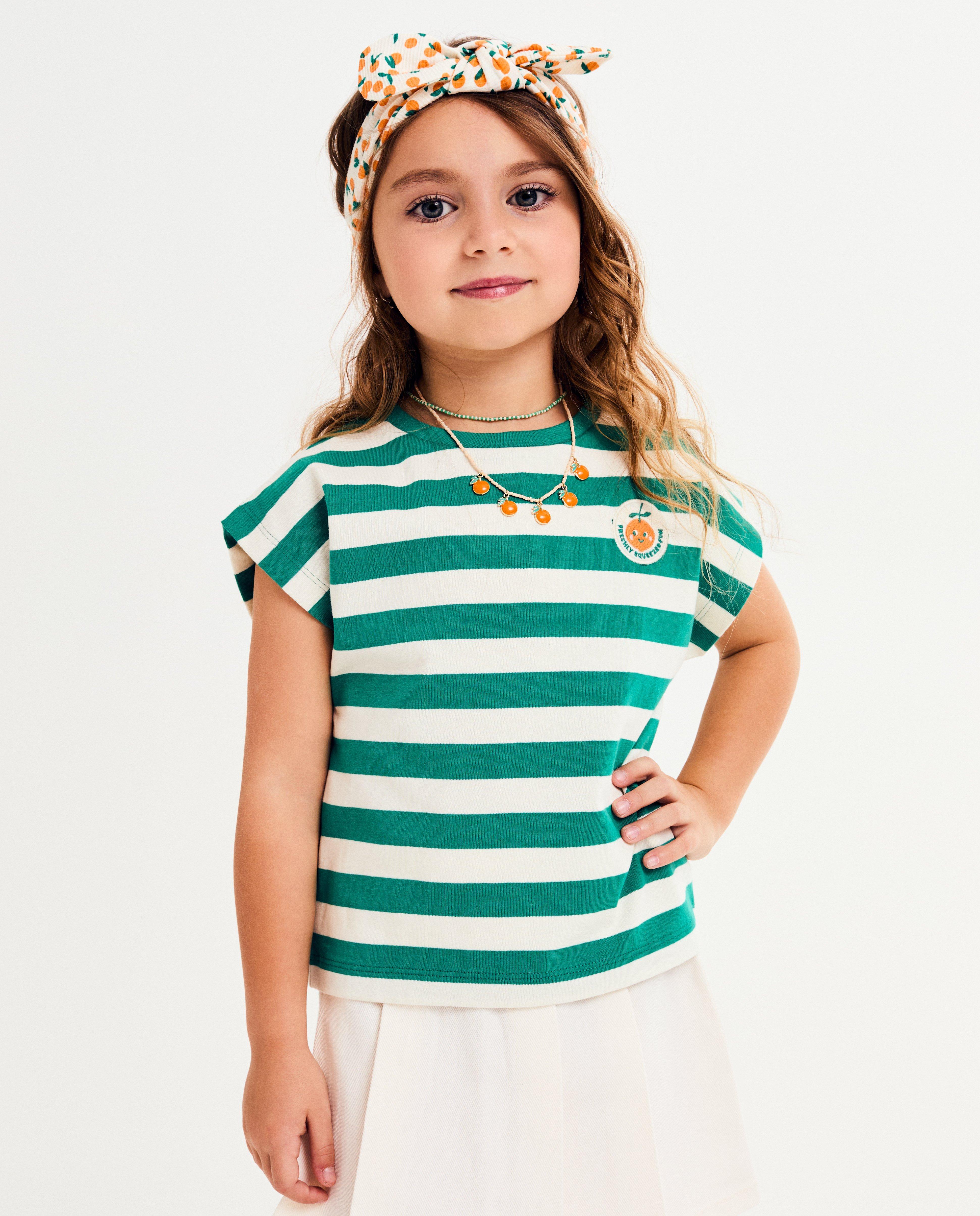 T-shirt met strepen