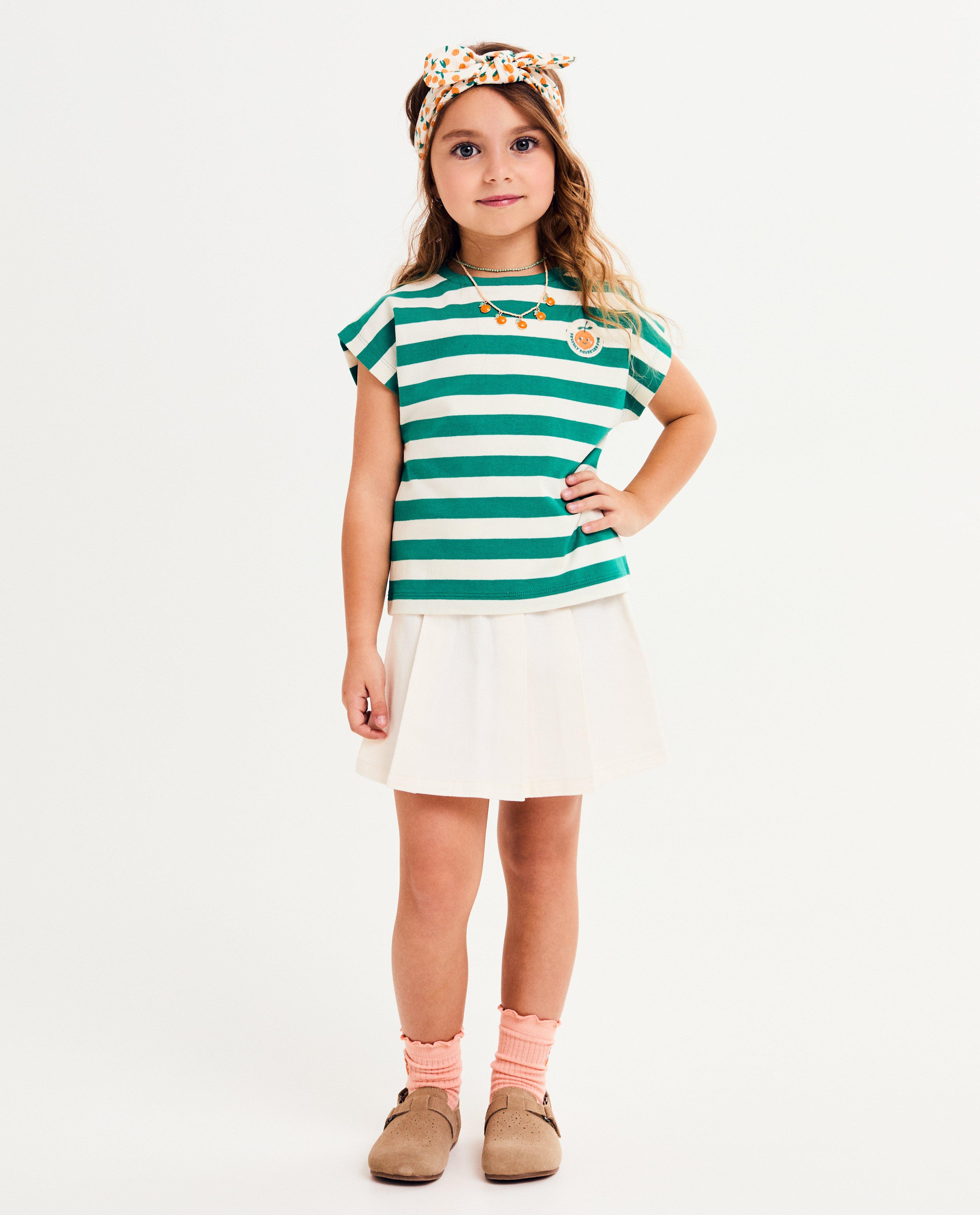 T-shirt met strepen - Product Detail - khaki - afbeelding nummer 2