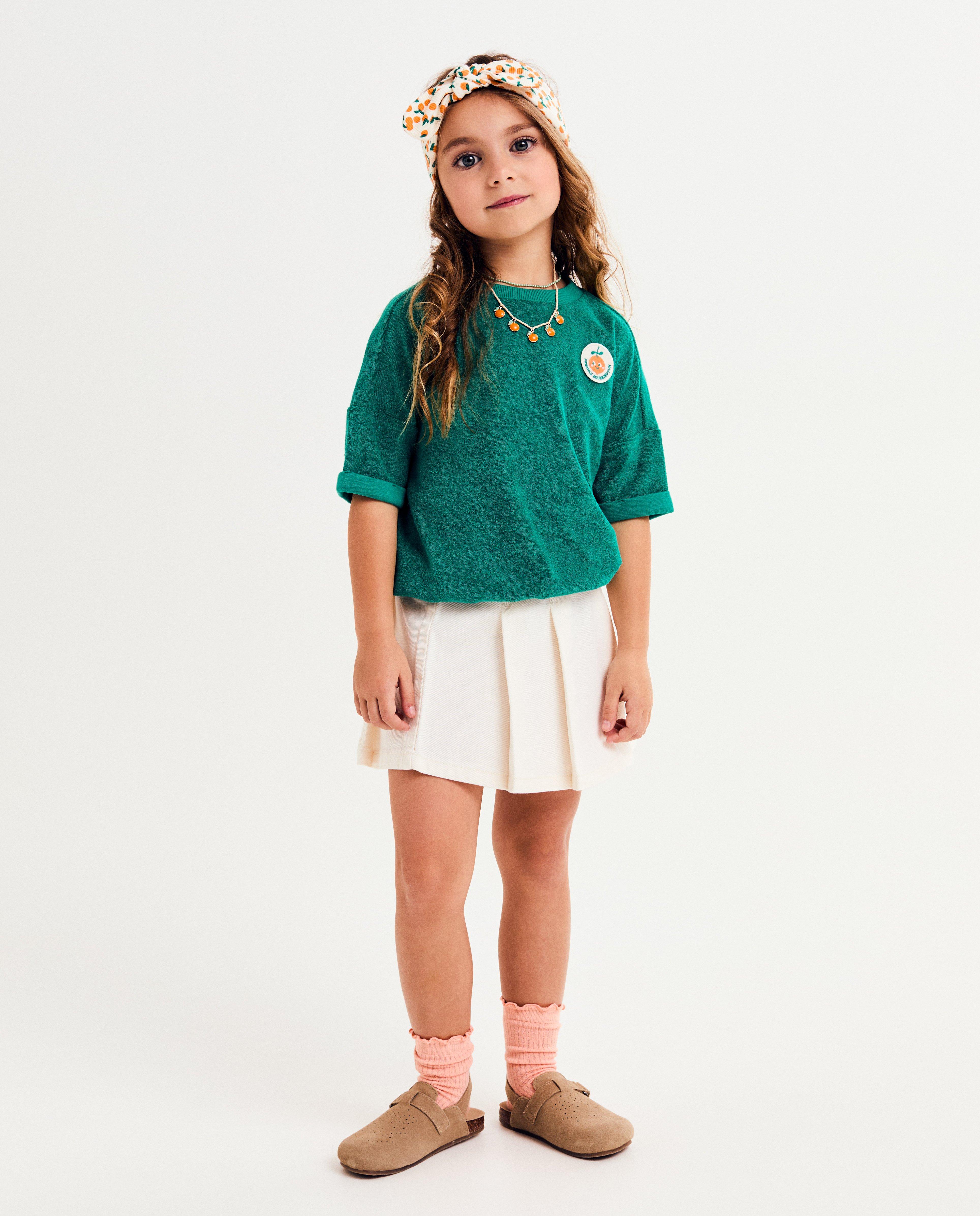 Sweaters - T-shirt van badstof