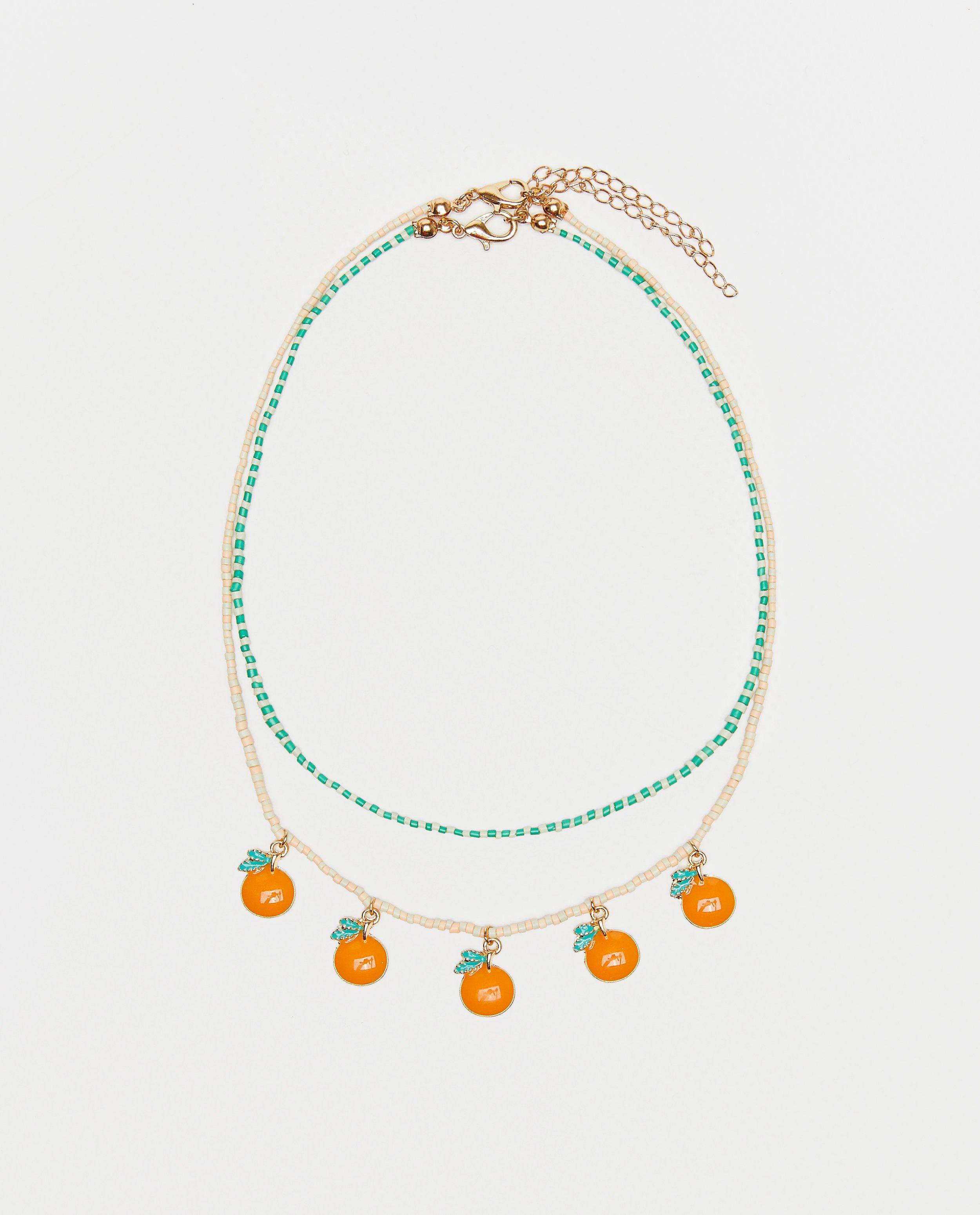 Juwelen - Ketting met sinaasappels