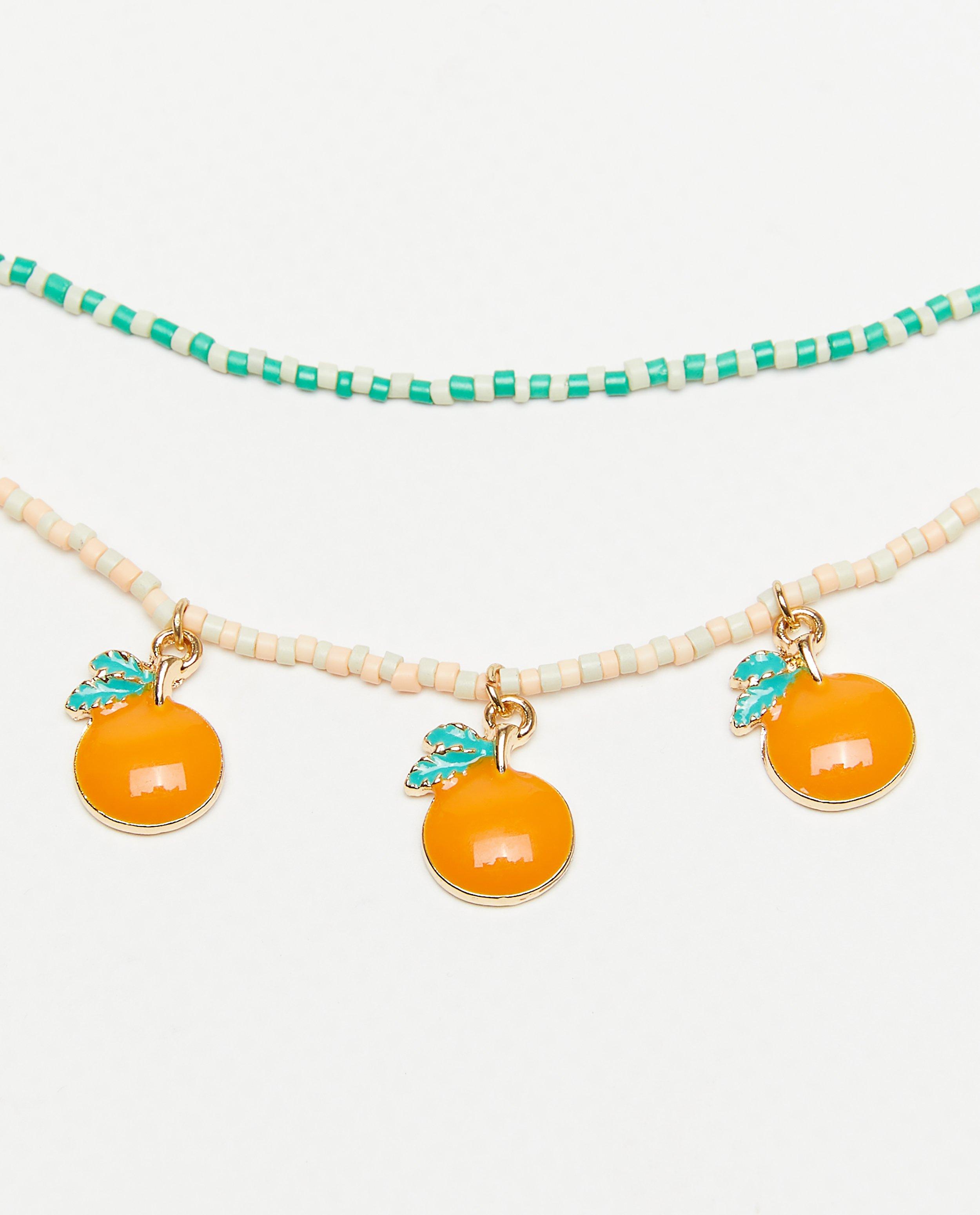 Juwelen - Ketting met sinaasappels