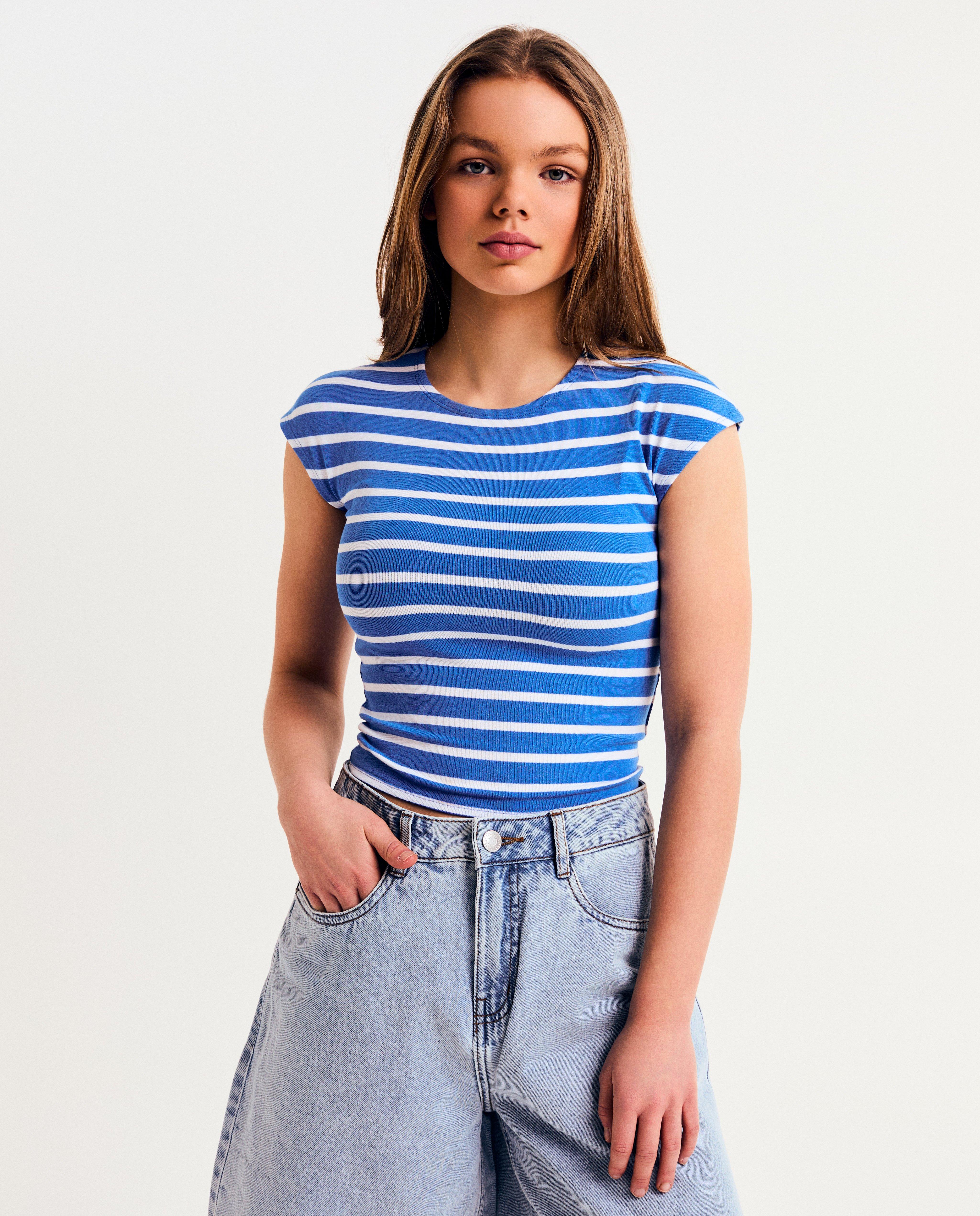 T-shirt met strepen