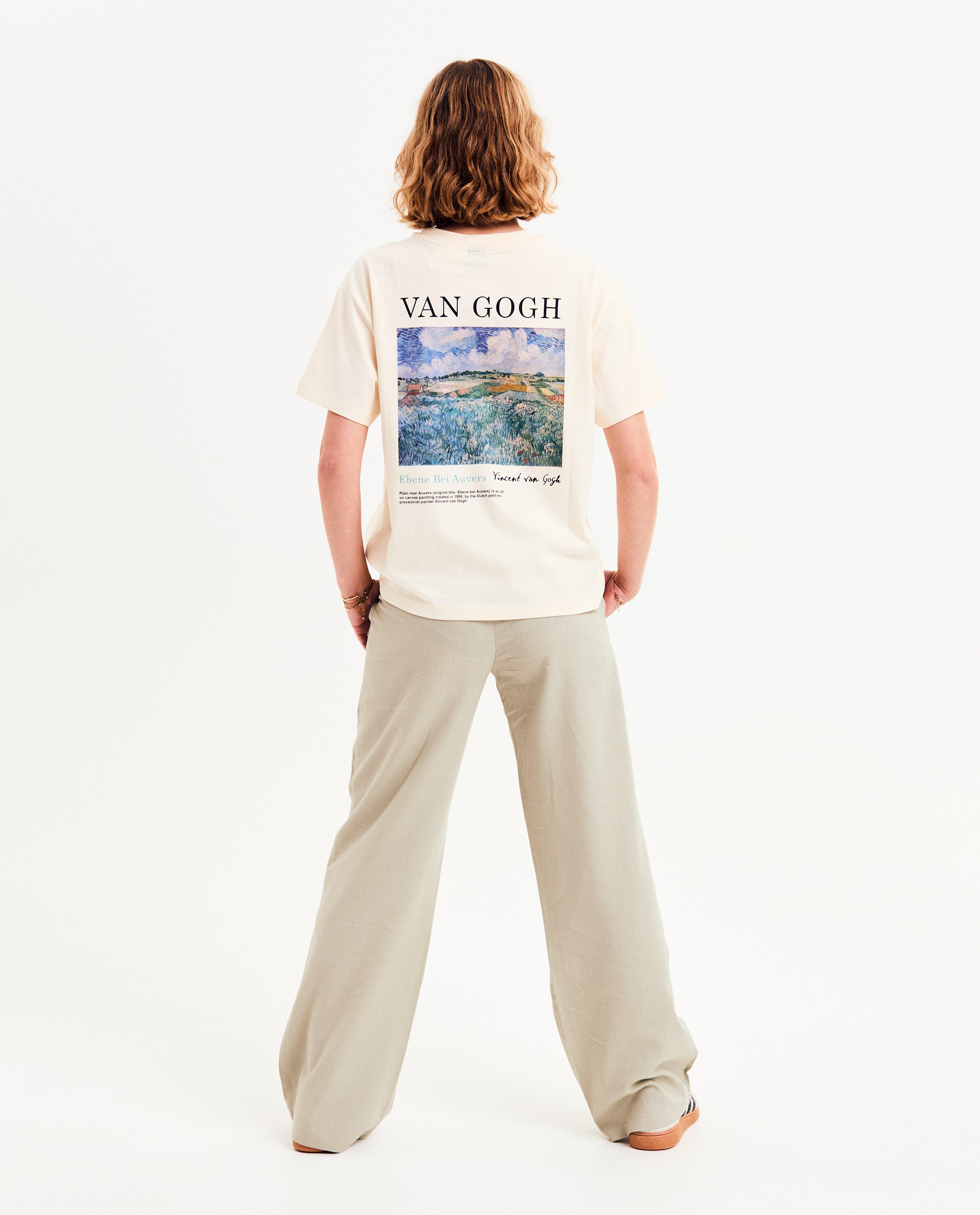 T-shirts - T-shirt met backprint Van Gogh, oversized fit