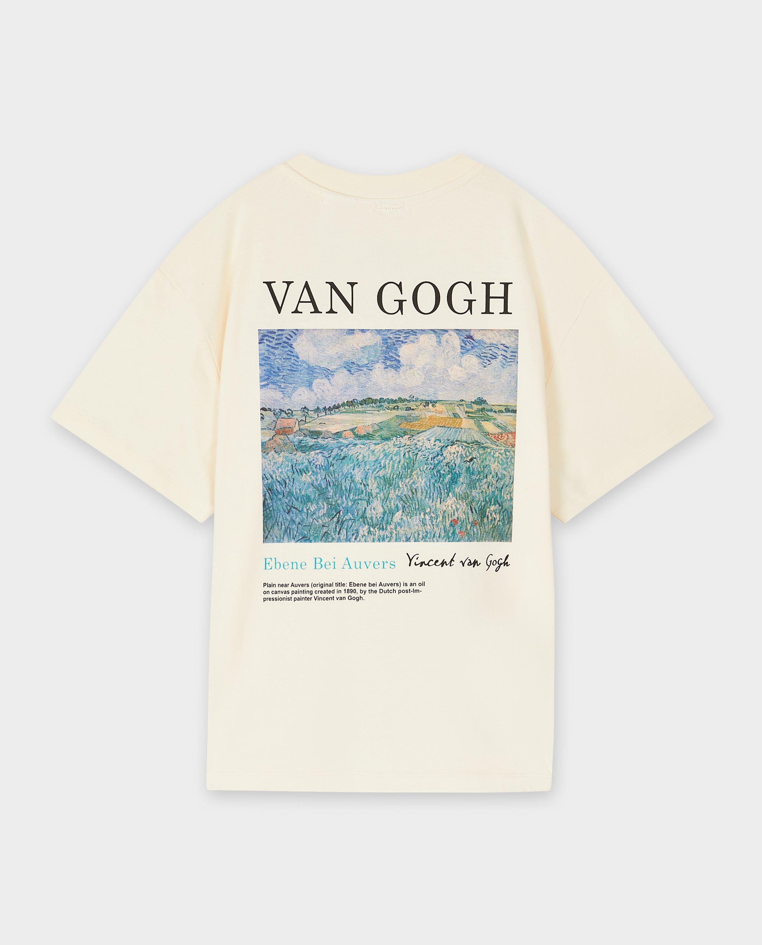 T-shirts - T-shirt met backprint Van Gogh, oversized fit