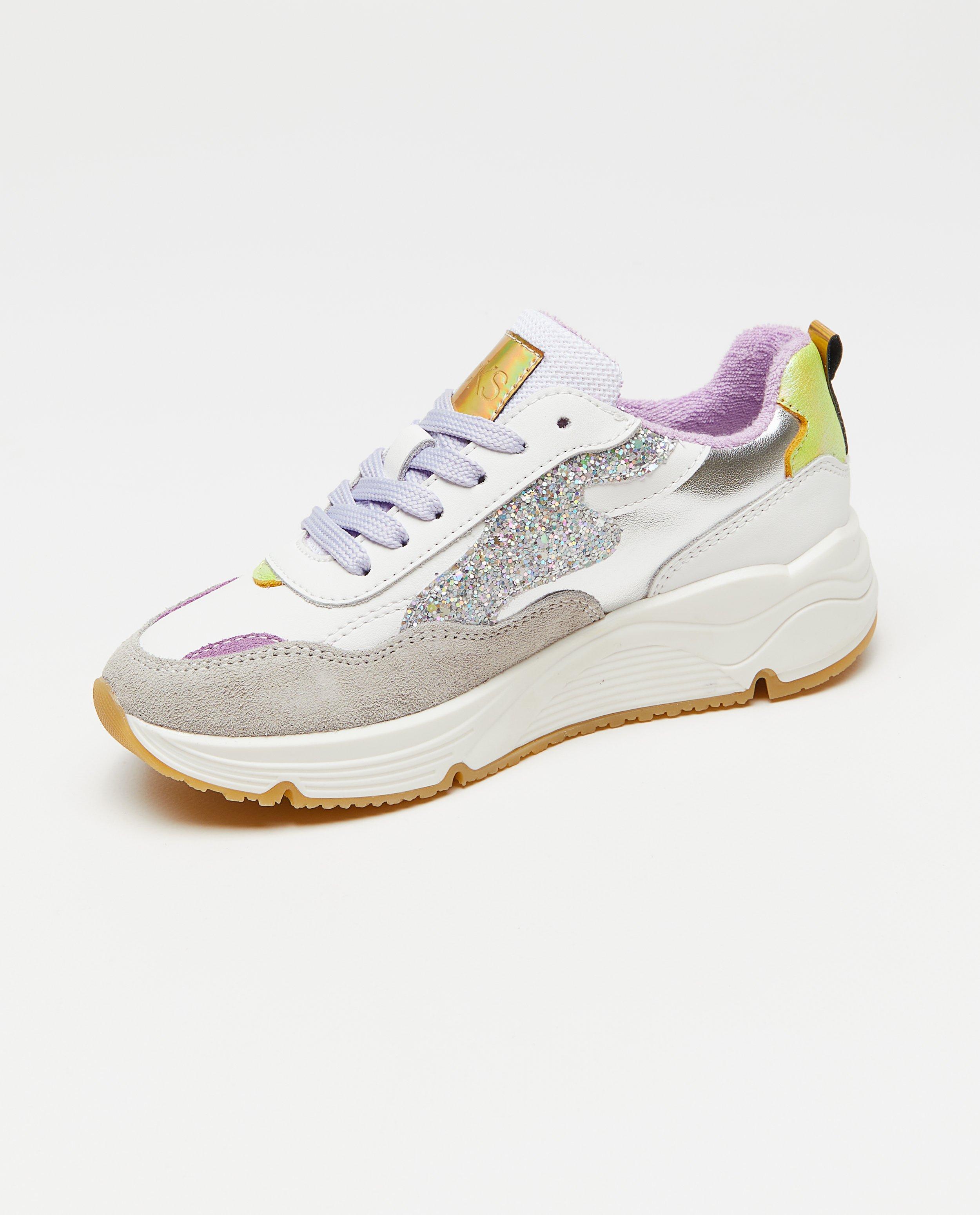 Schoenen - Sneakers met metallic details, maat 31-35