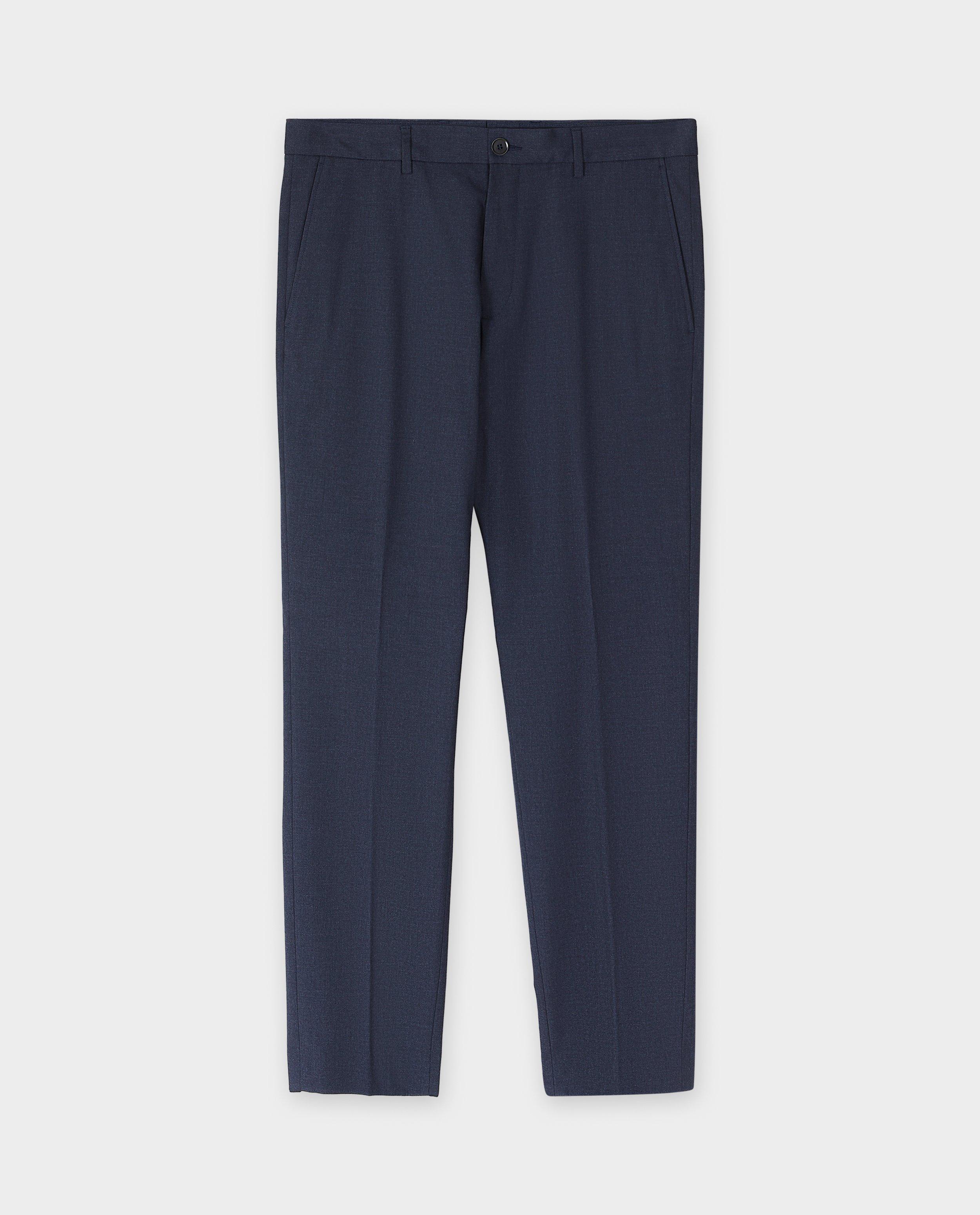 Pantalons - Pantalon de costume bleu foncé