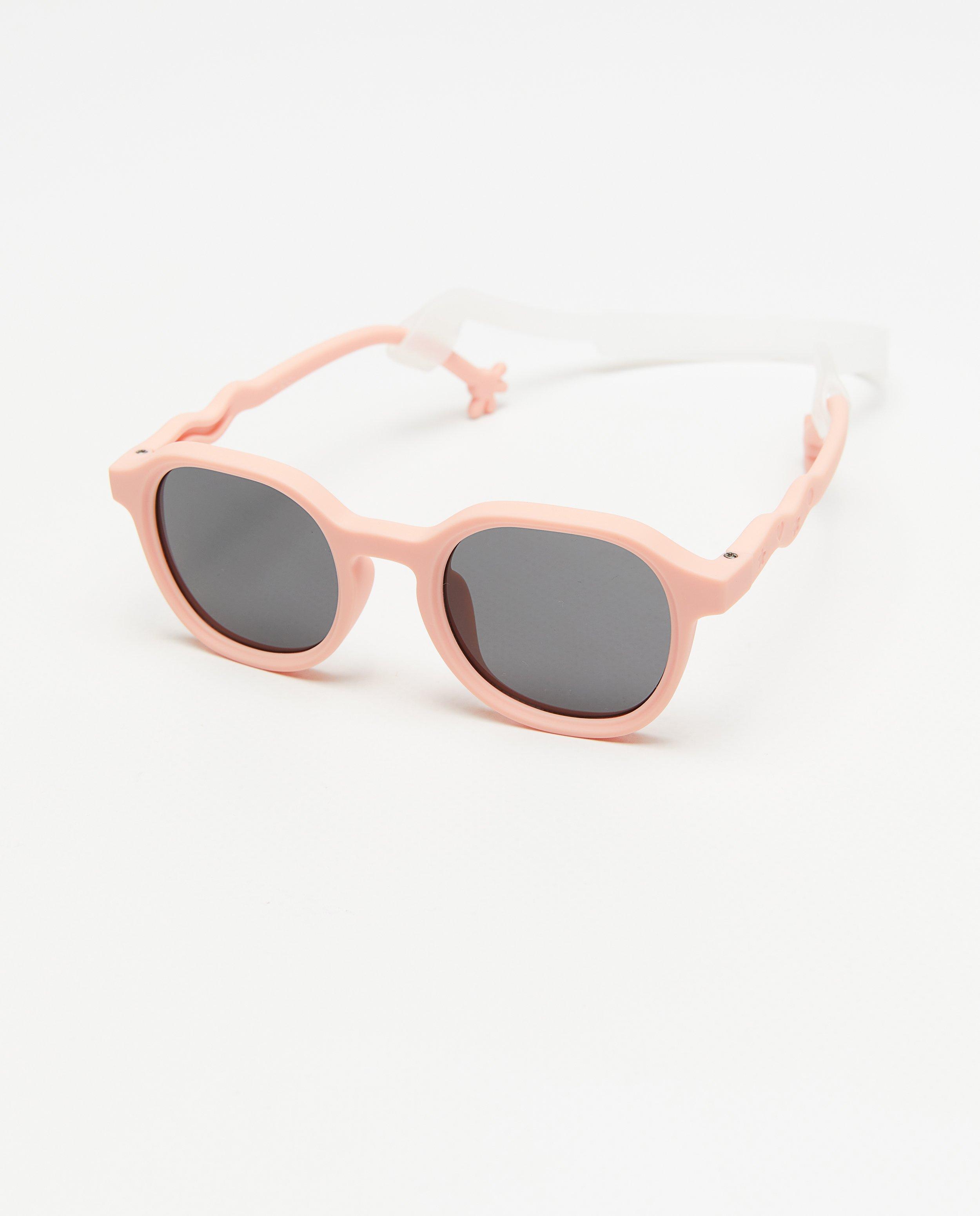 Roze zonnebril met nekbandje, baby - null - Cuddles and Smiles