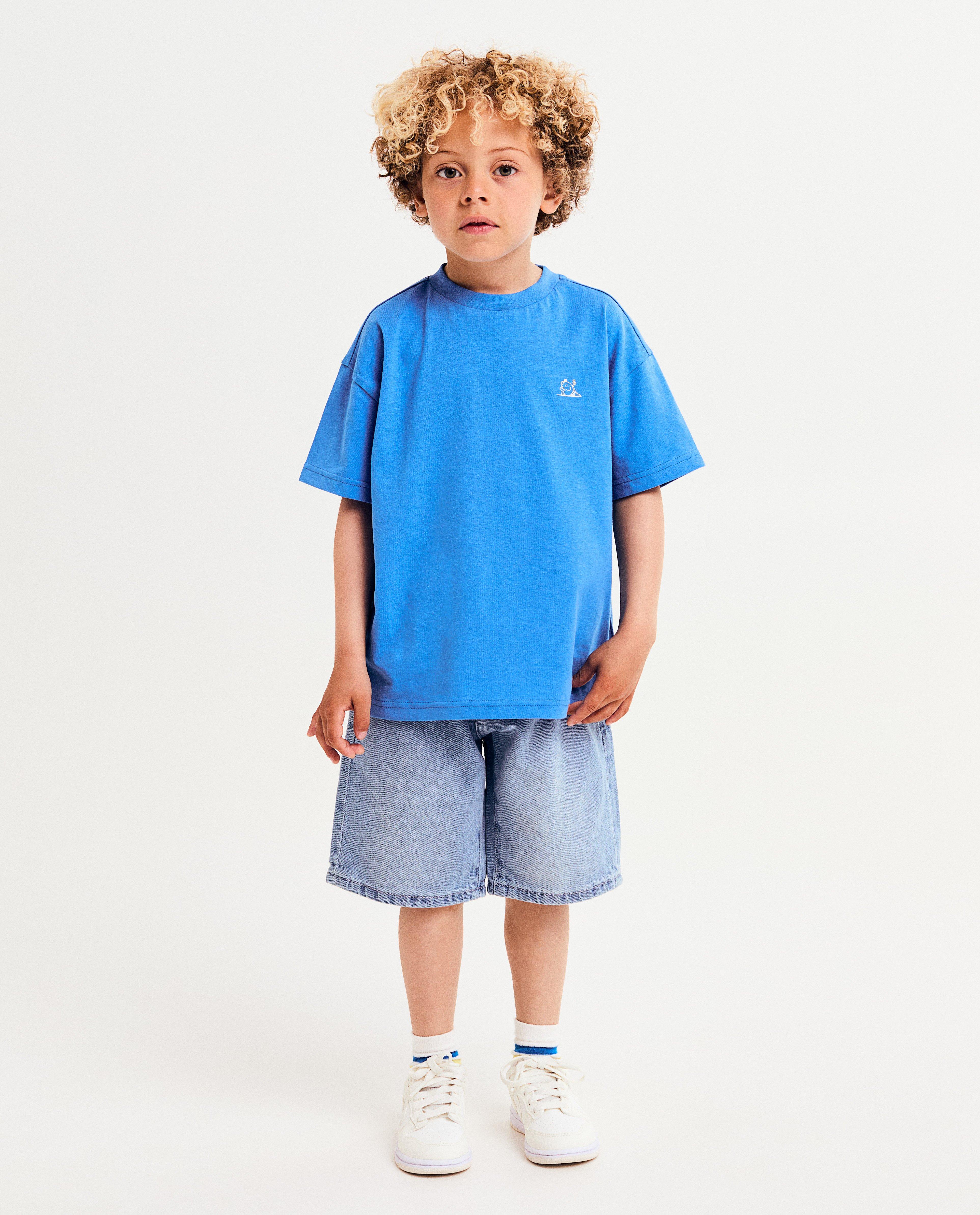 Blauwe jeansshort - null - Besties