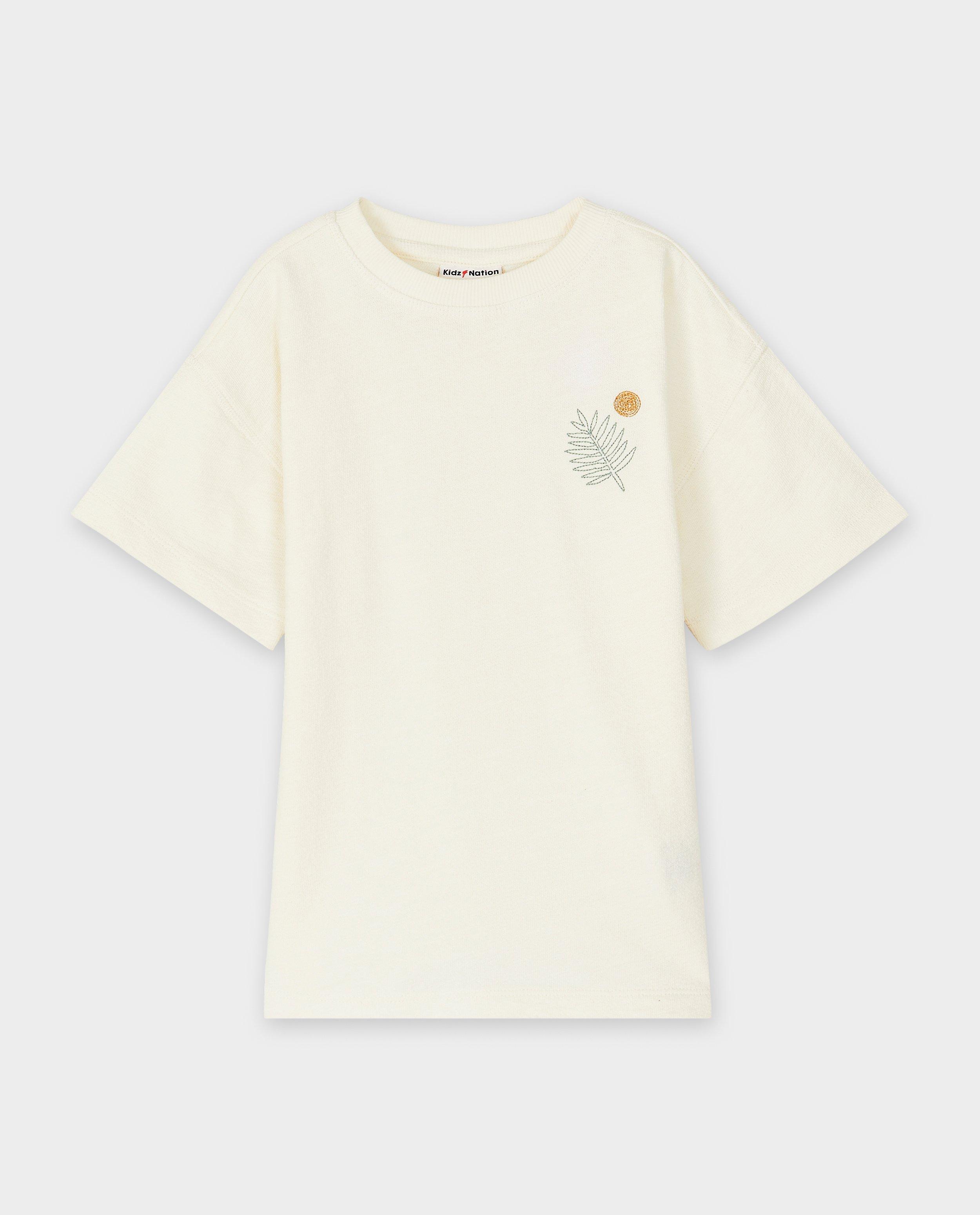 T-shirts - T-shirt met geborduurde figuren