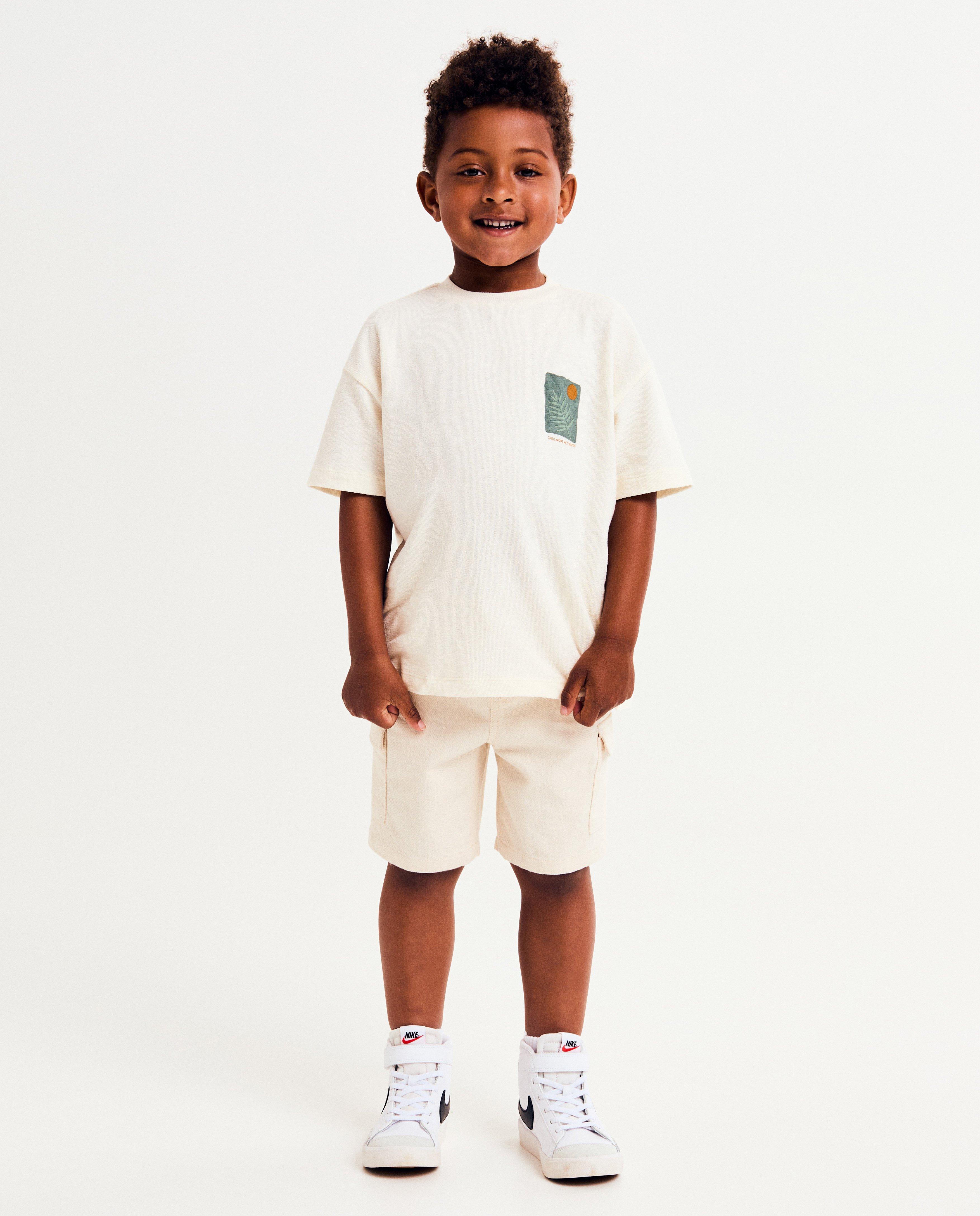 T-shirt met backprint - Product Detail - khaki - afbeelding nummer 3