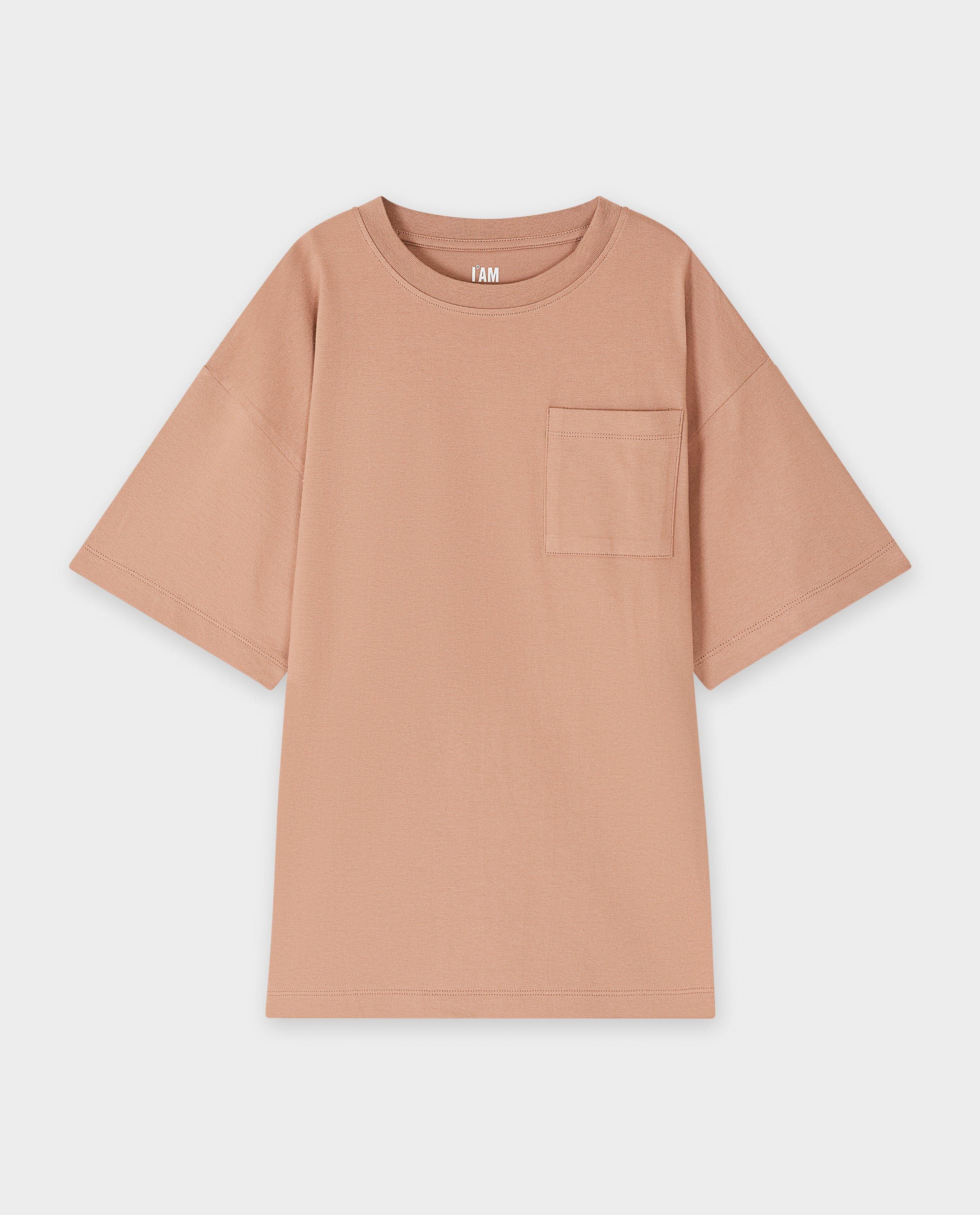 T-shirts - Biokatoenen T-shirt met backprint, 128-164