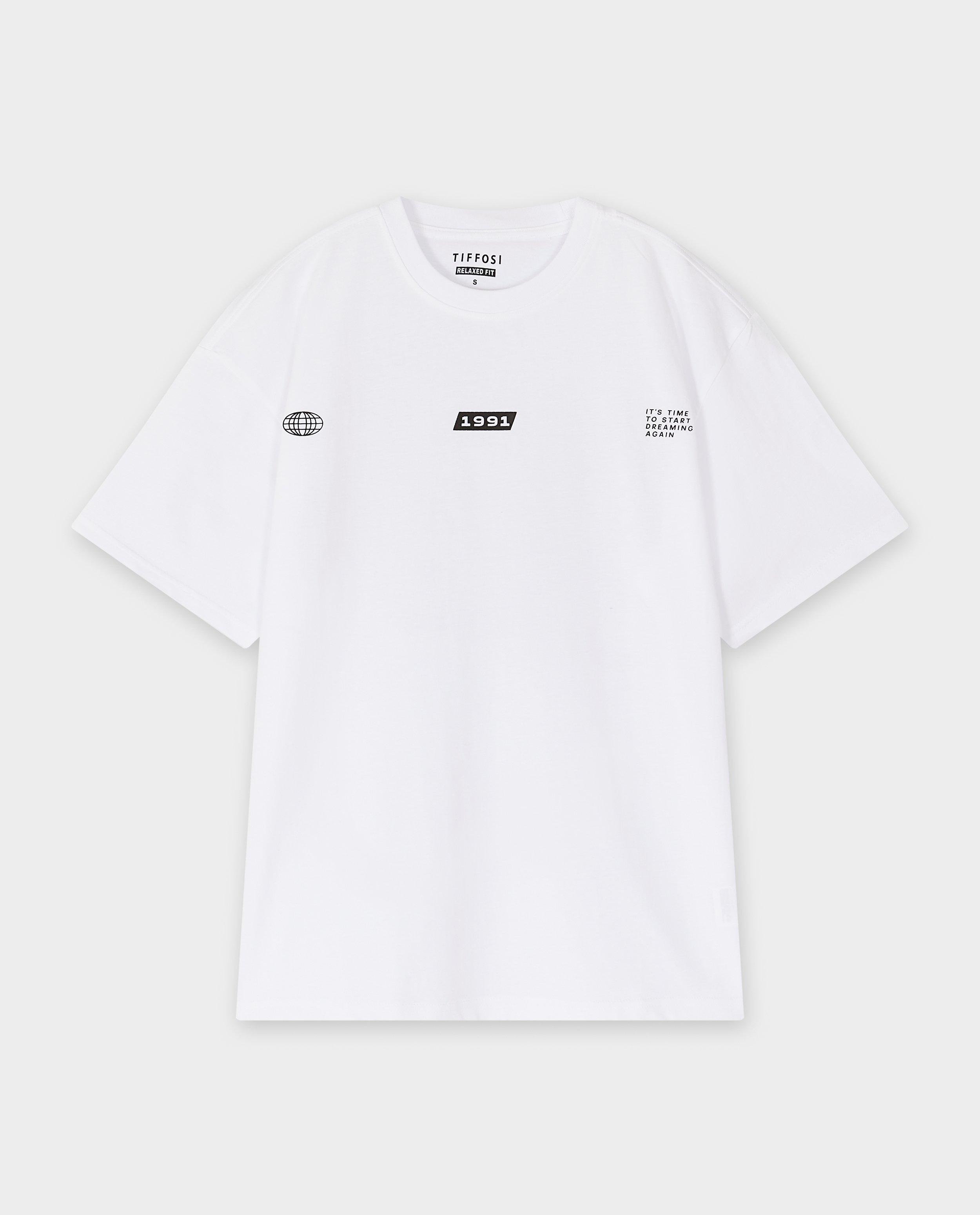 T-shirt met backprint - null - Tiffosi