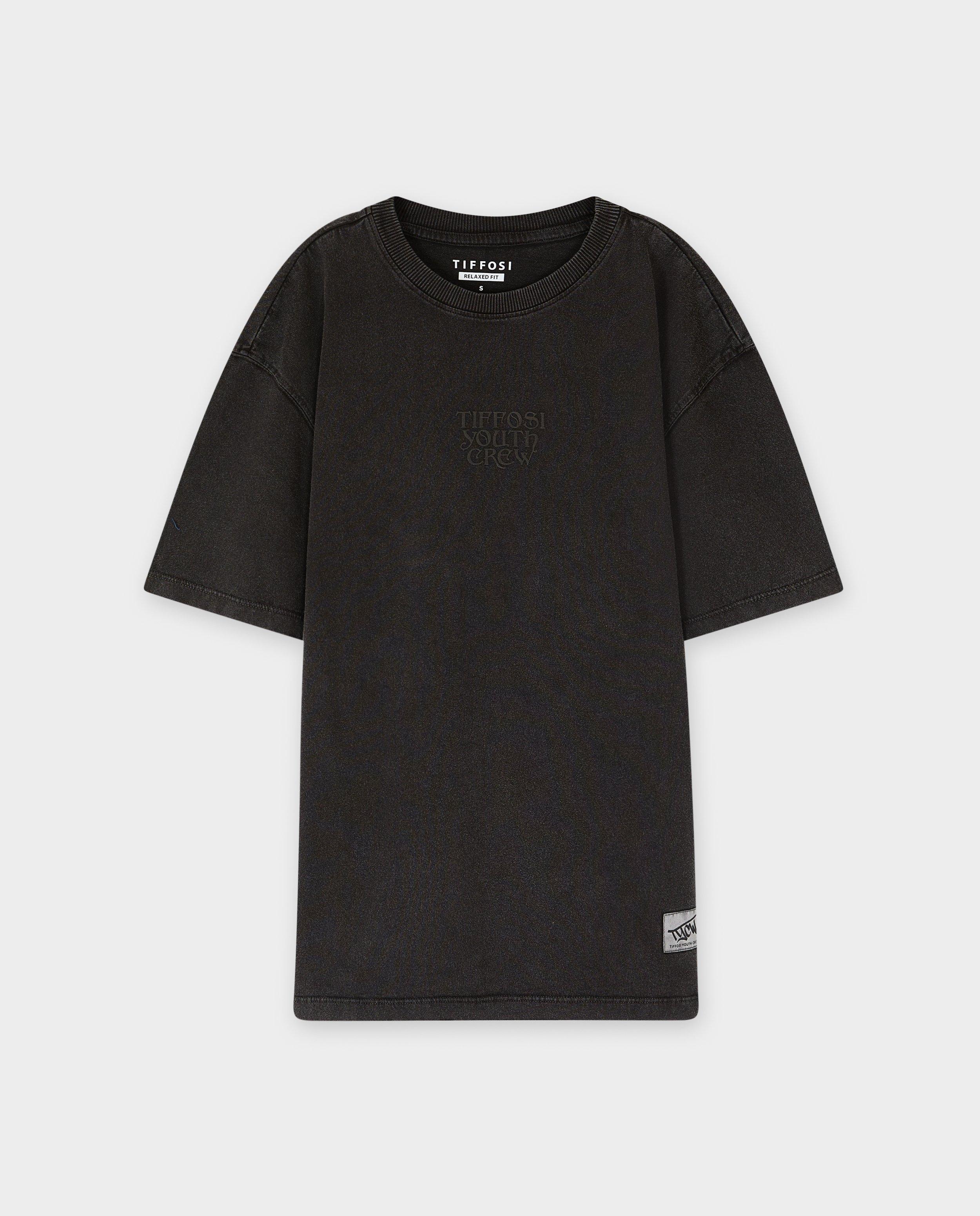 T-shirt met opschrift, relaxed fit - null - Tiffosi