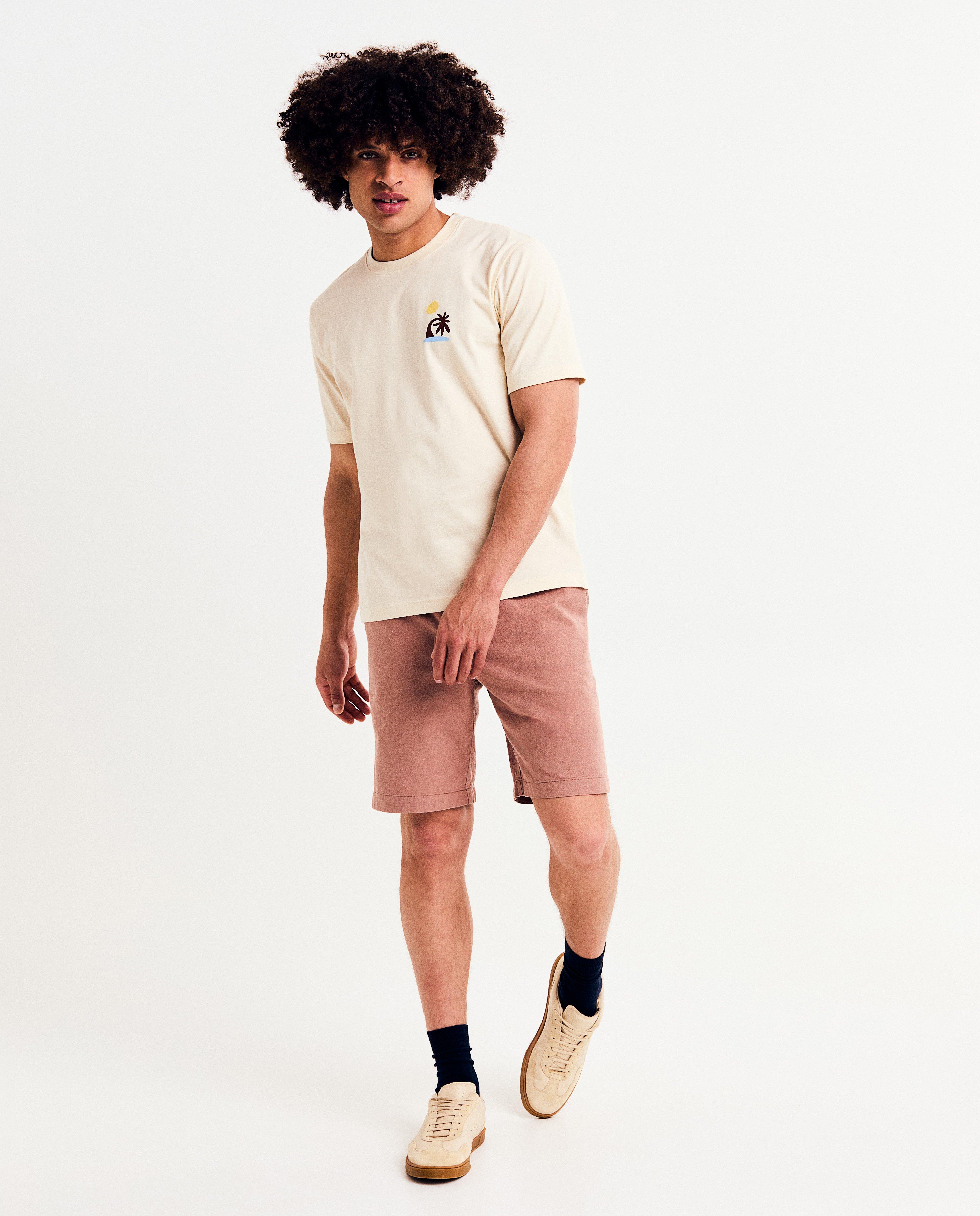 T-shirts - Biokatoenen T-shirt met backprint, S-XXXL
