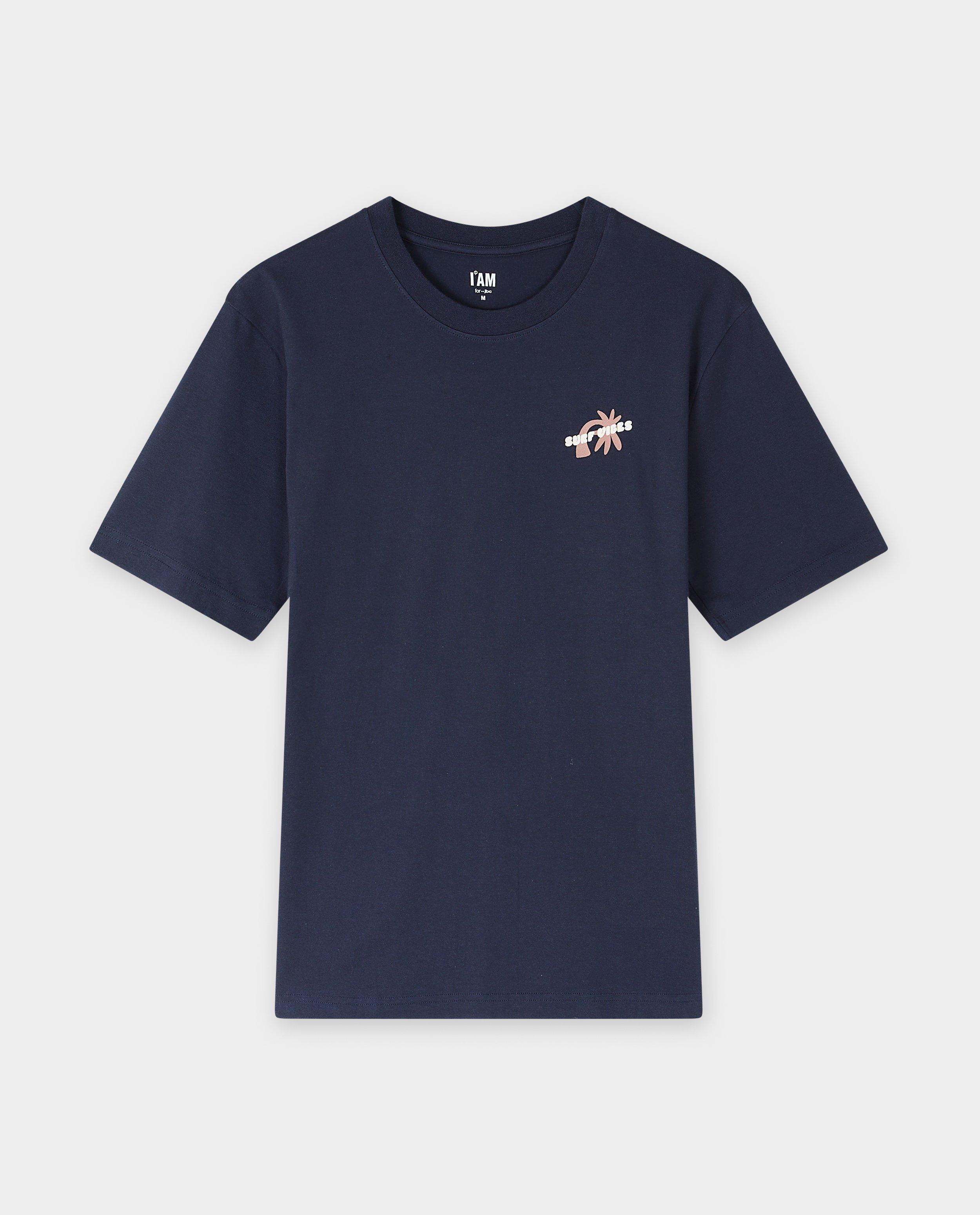 T-shirts - Biokatoenen T-shirt met kleine print, S-XXXL