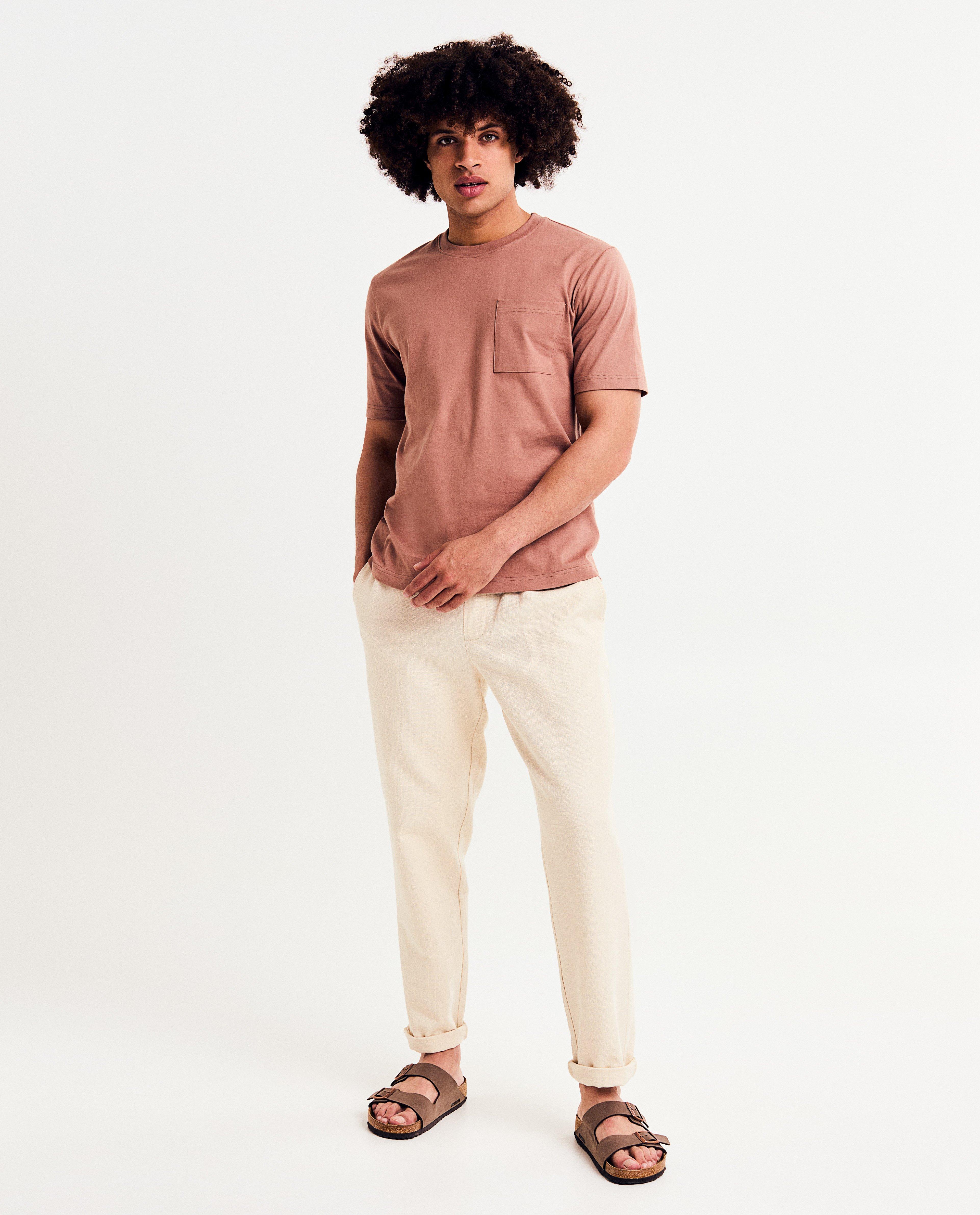 T-shirts - Biokatoenen T-shirt met backprint, S-XXXL