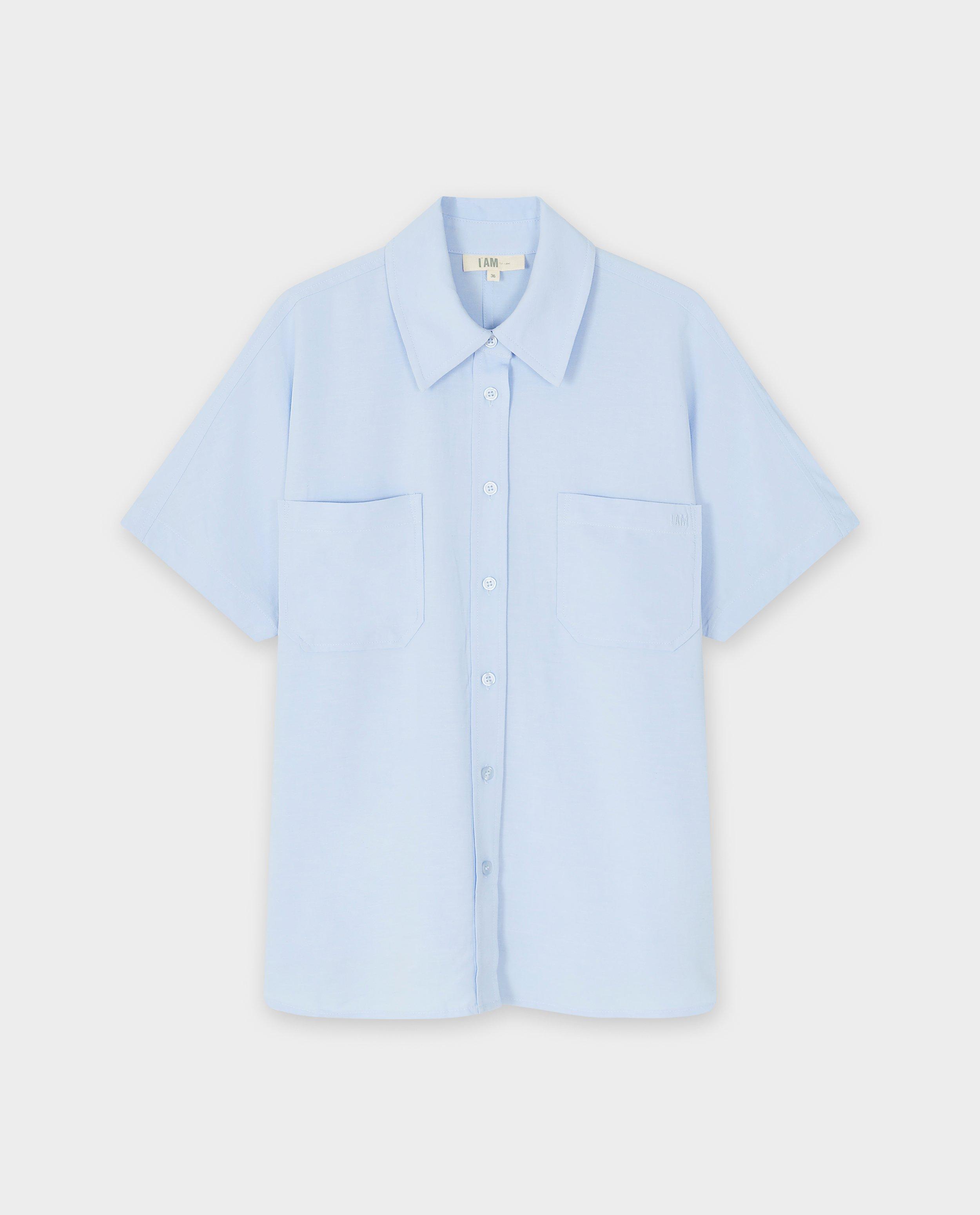 Chemises - Chemise bleu clair, 36-46