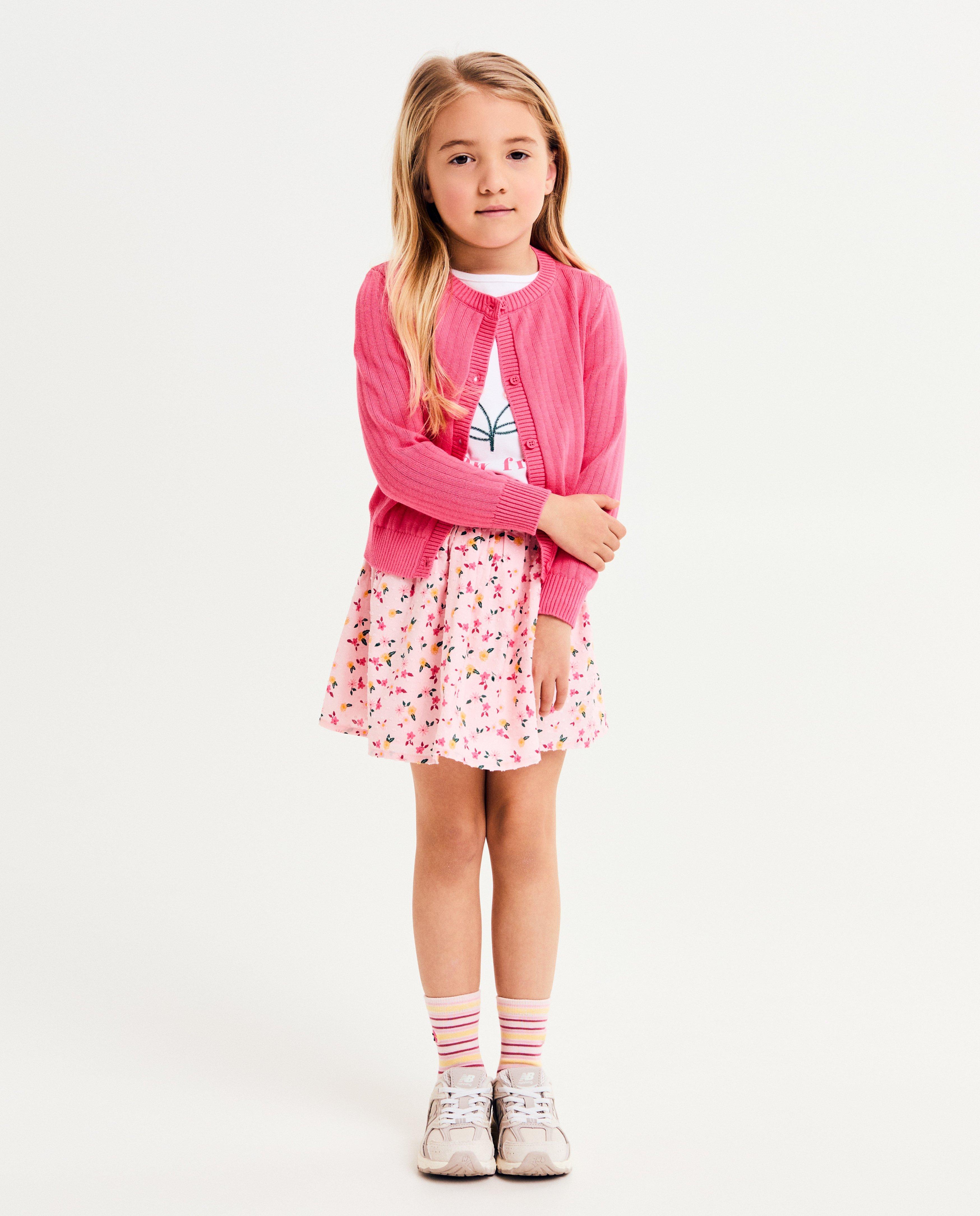 Cardigan - Cardigan met fijn ribpatroon