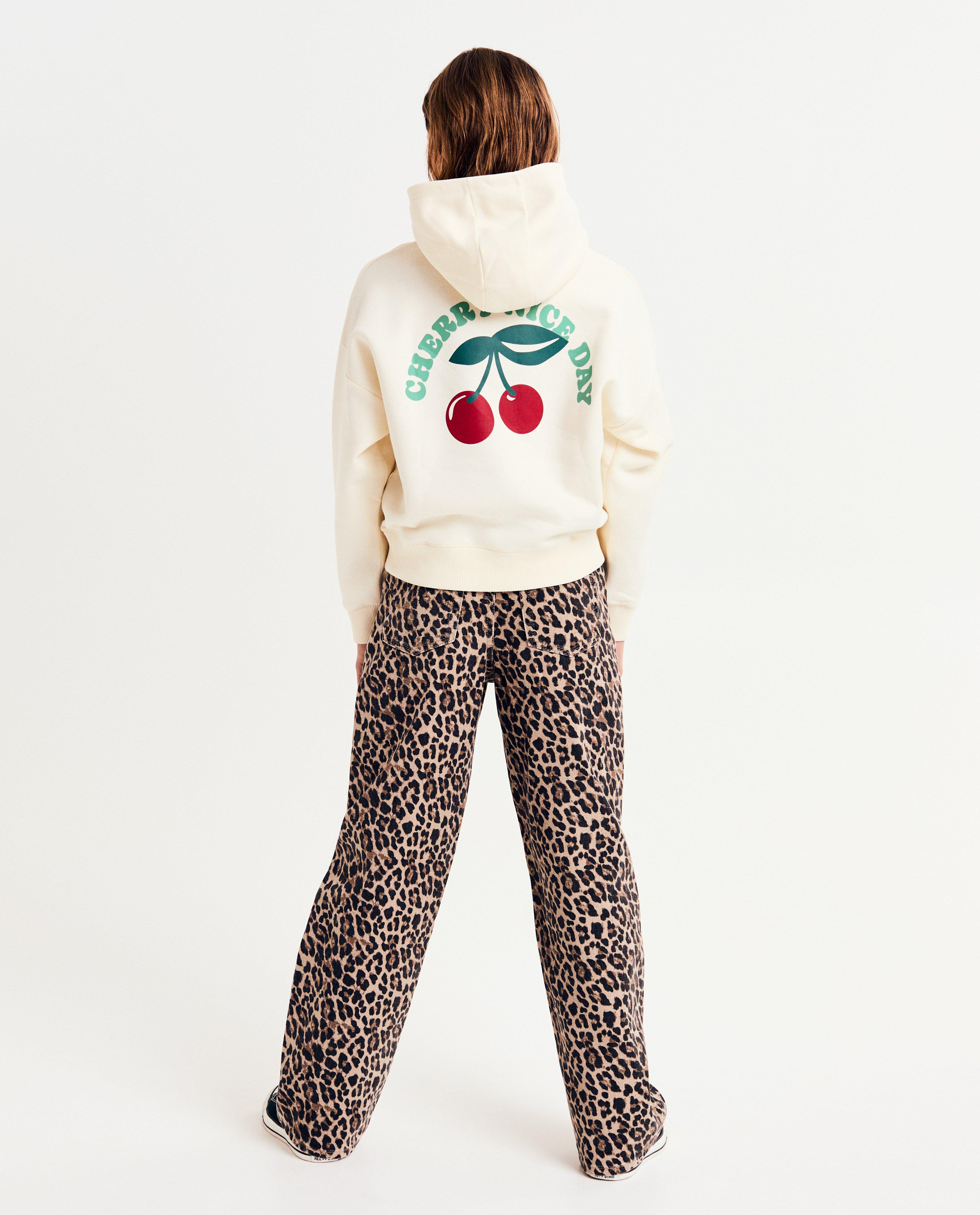 Sweaters - Hoodie met backprint