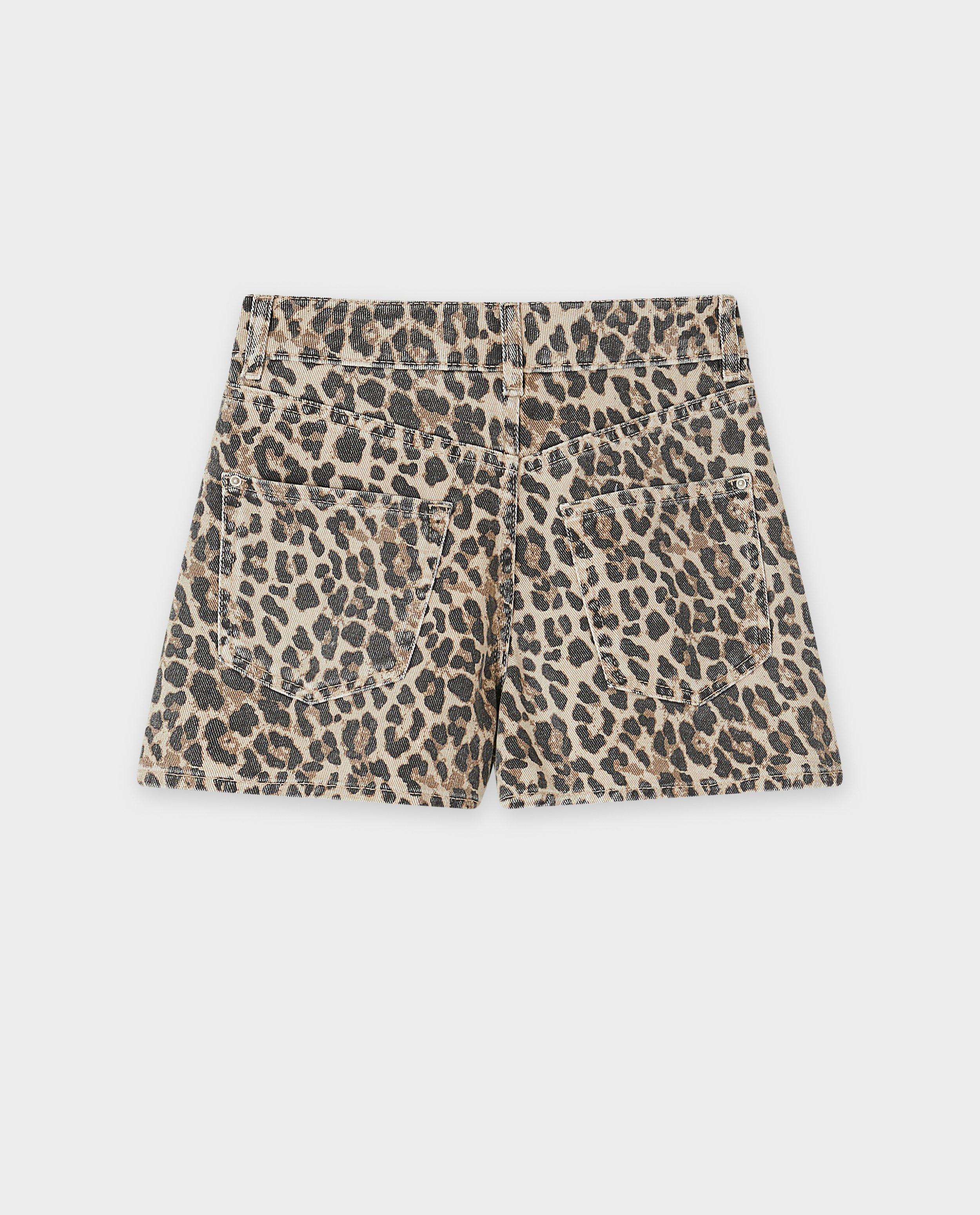 Rokken - Skort met luipaardprint