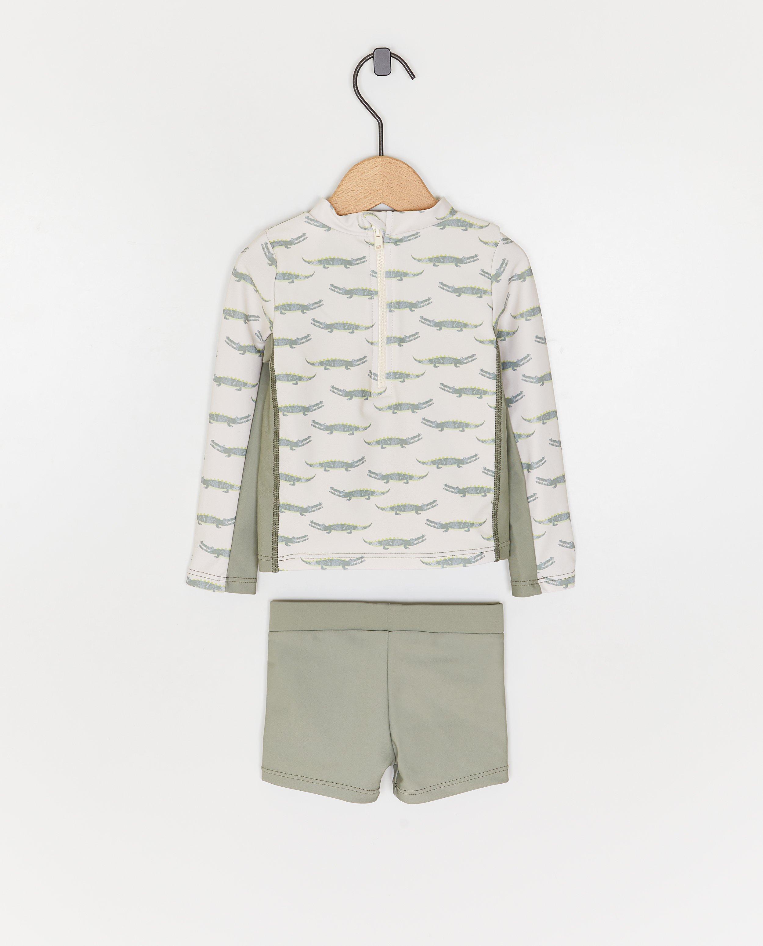 Zwemkleding - Zwemset: top + zwembroek, 62-92