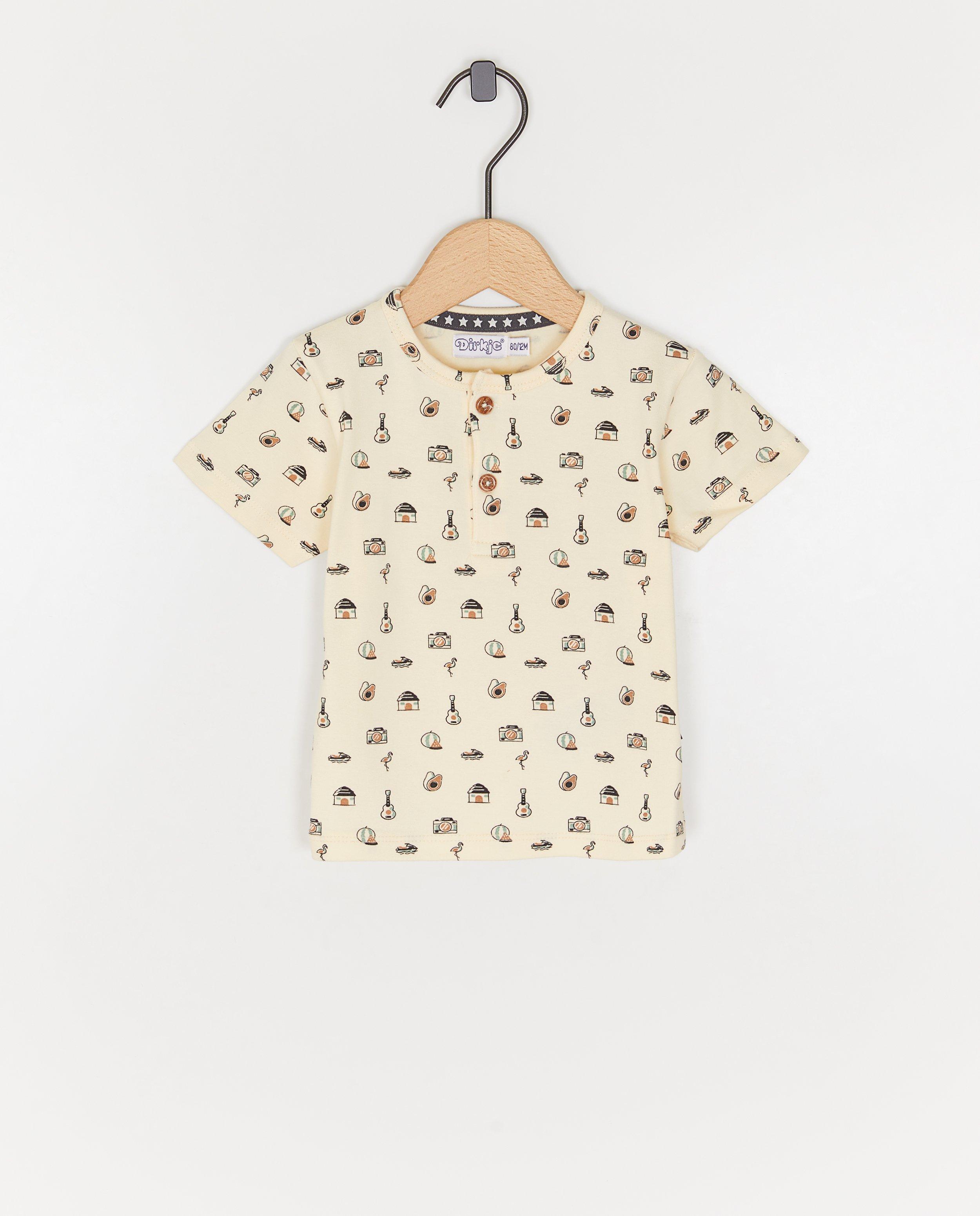 T-shirt met print - null - Dirkje