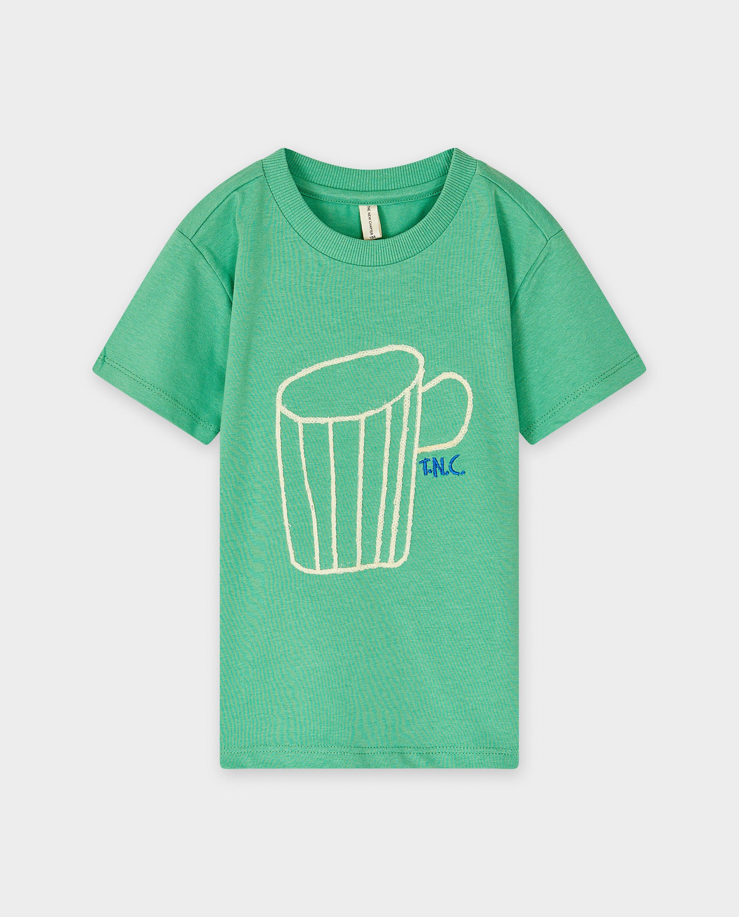 T-shirt met geborduurd glas - null - The New Chapter