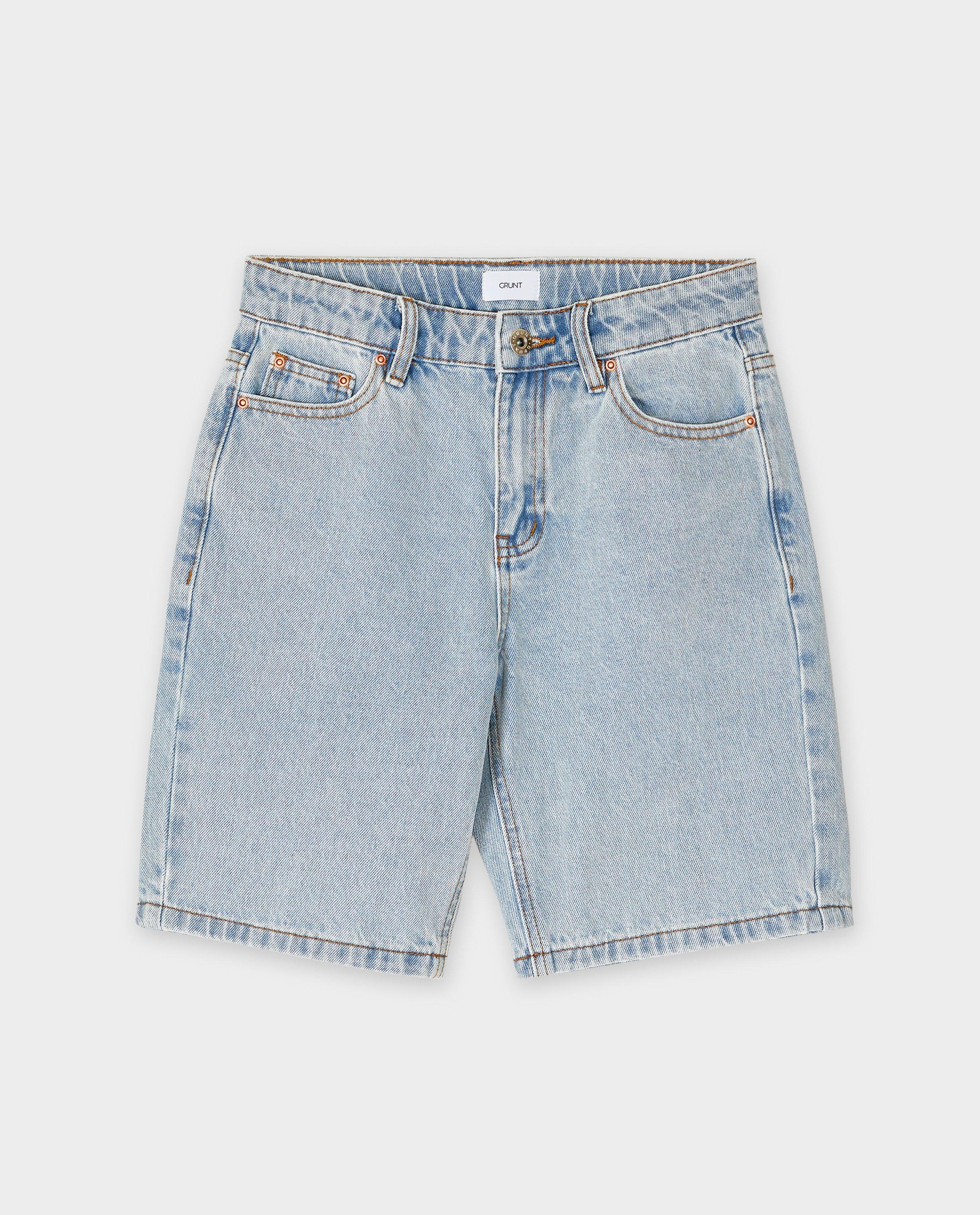 Short en jean bleu clair - D&eacute;tails du produit - bleu clair - image num&eacute;ro 1