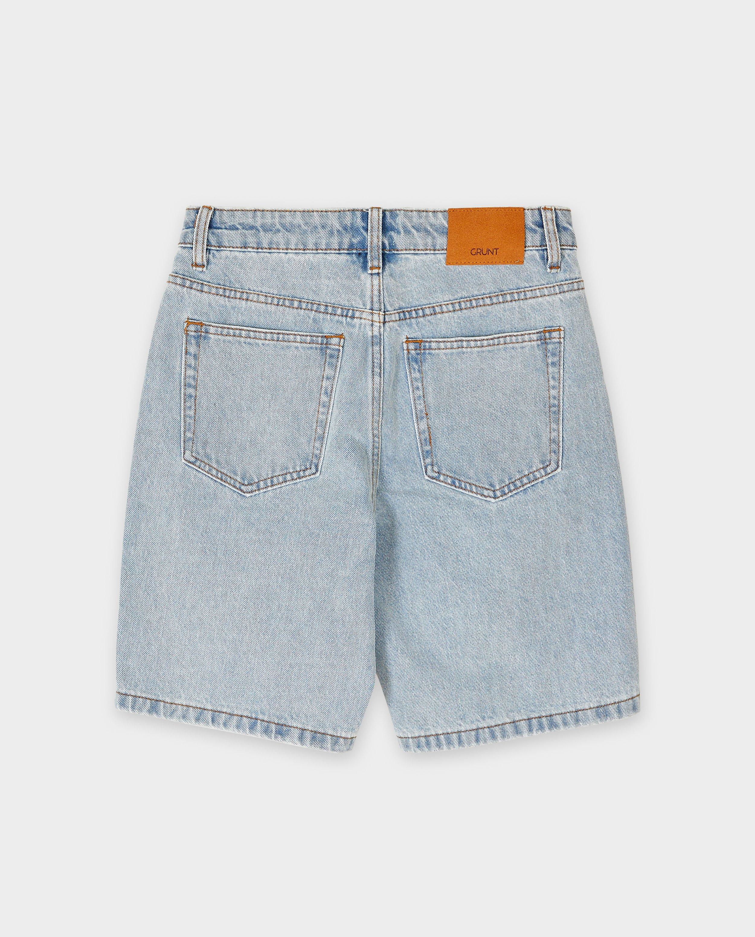 Short en jean bleu clair - D&eacute;tails du produit - bleu clair - image num&eacute;ro 2